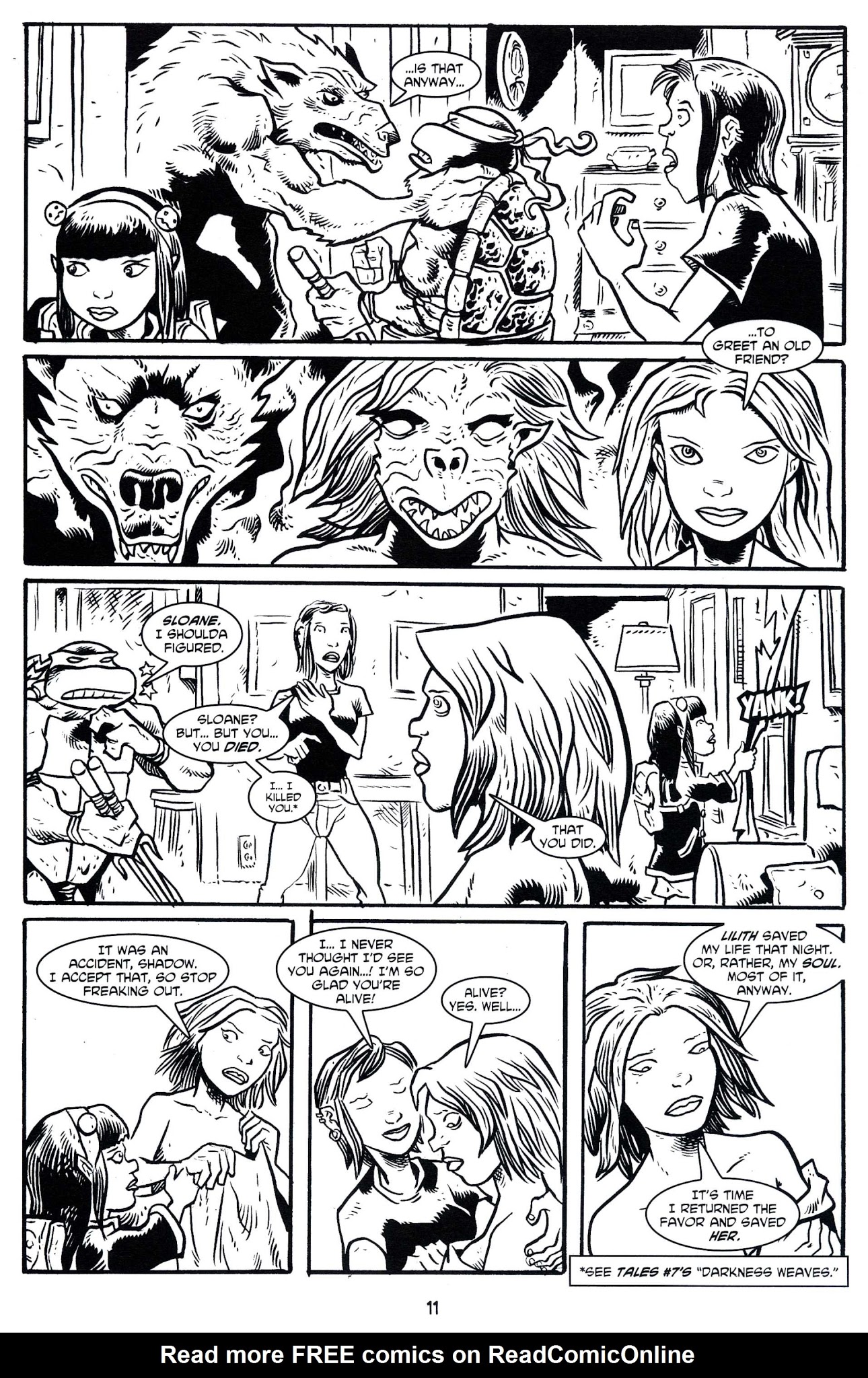 Read online Raphael Bad Moon Rising comic -  Issue #1 - 13