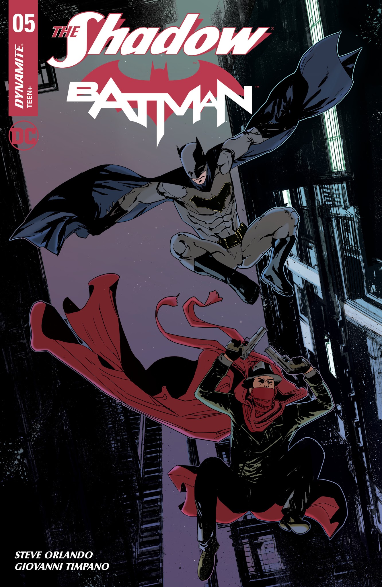 Read online The Shadow/Batman comic -  Issue #5 - 4