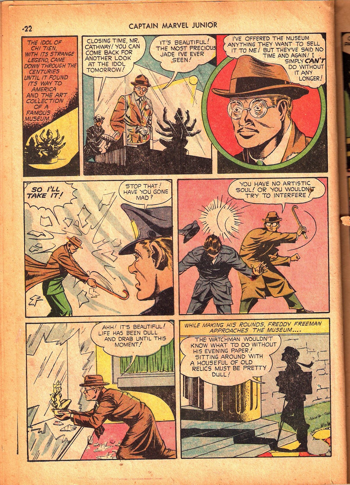 Read online Captain Marvel, Jr. comic -  Issue #09 - 22