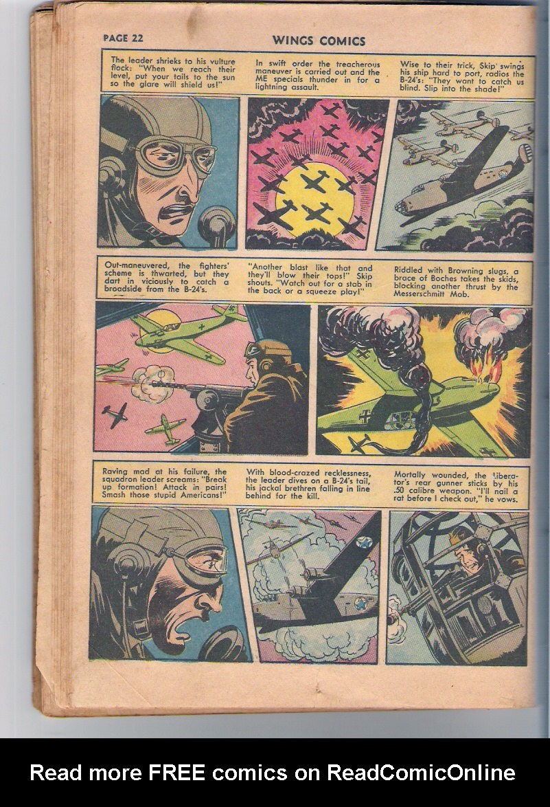 Read online Wings Comics comic -  Issue #27 - 24