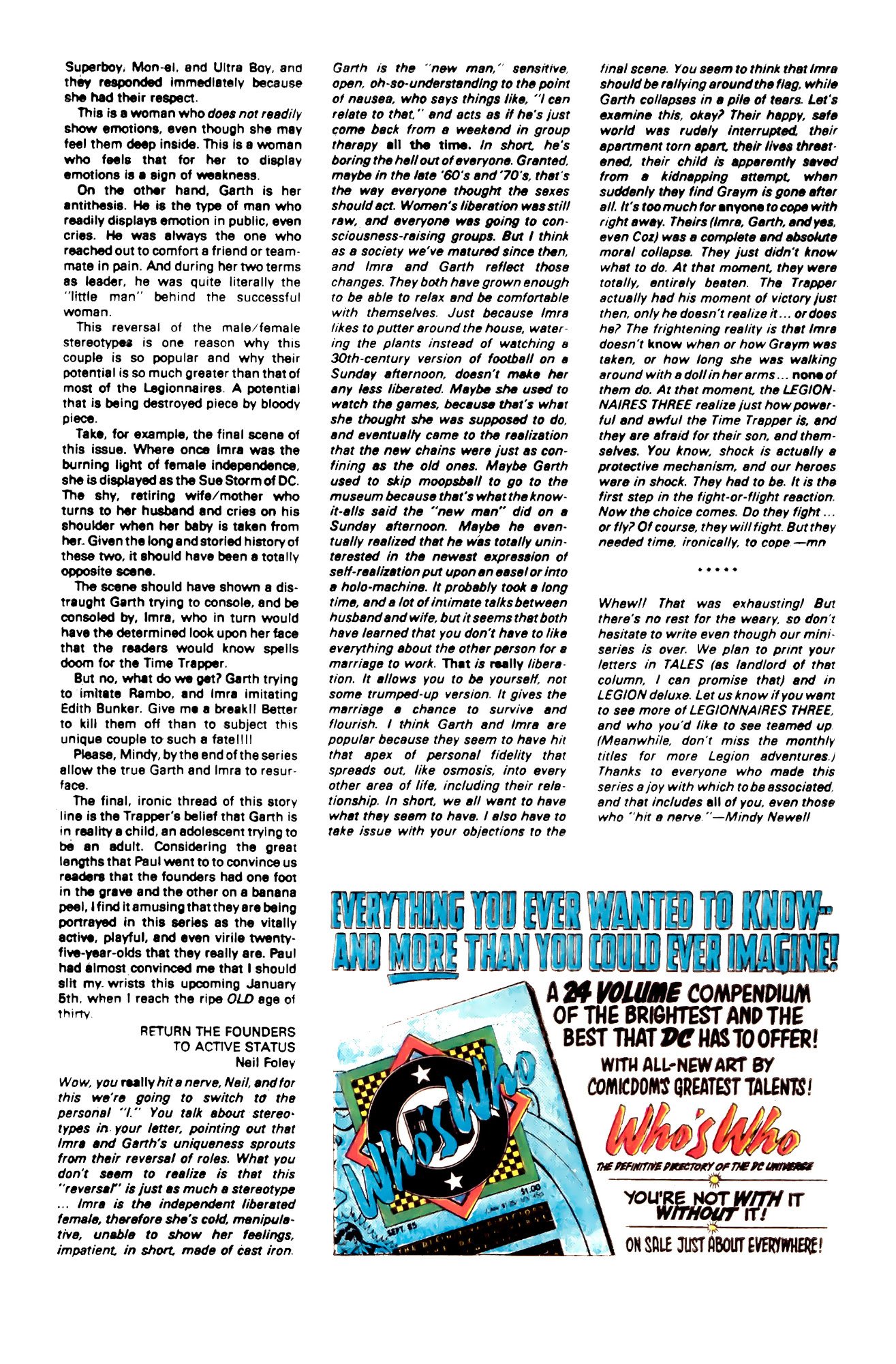 Read online Legionnaires 3 comic -  Issue #4 - 25
