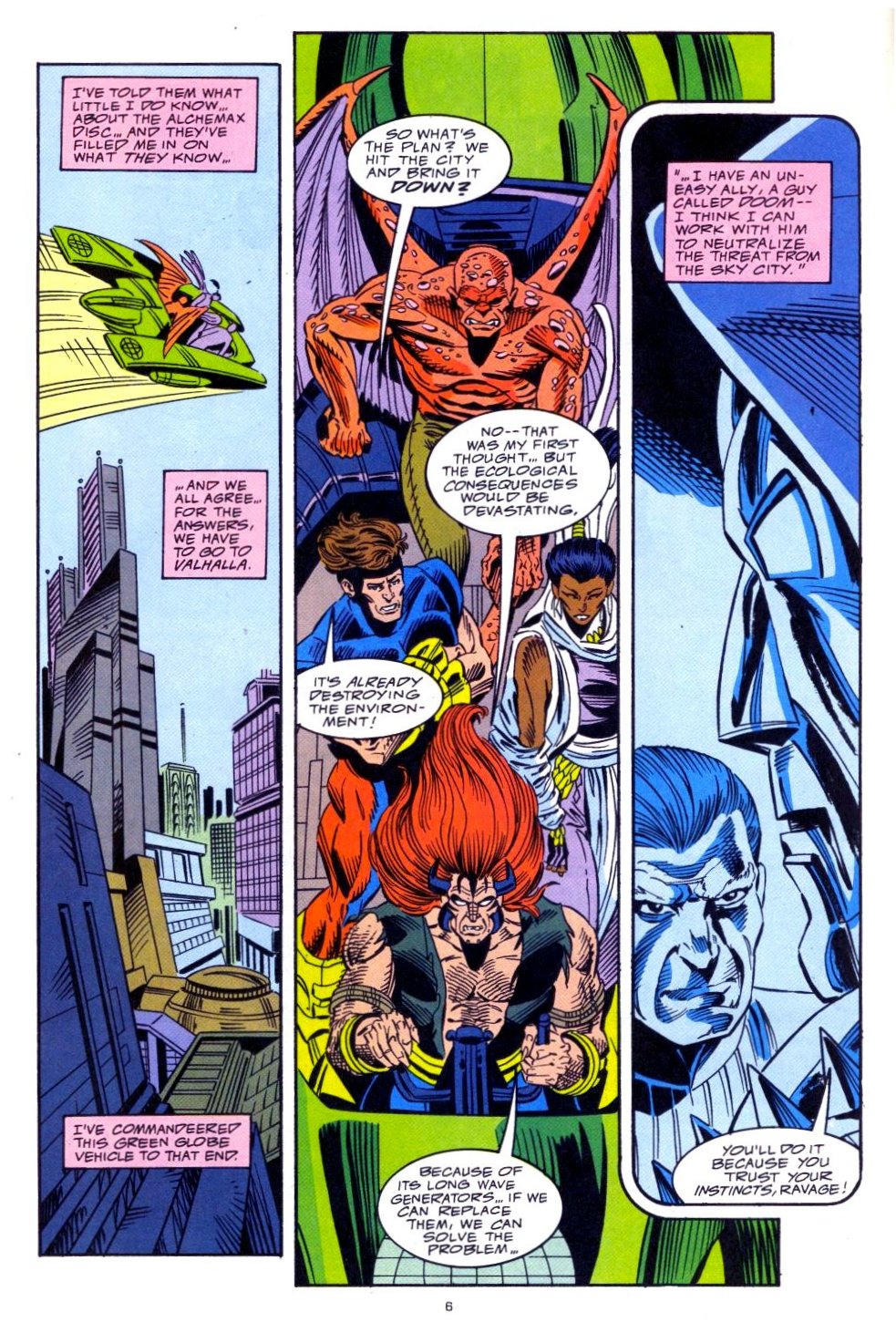 Read online Ravage 2099 comic -  Issue #15 - 6