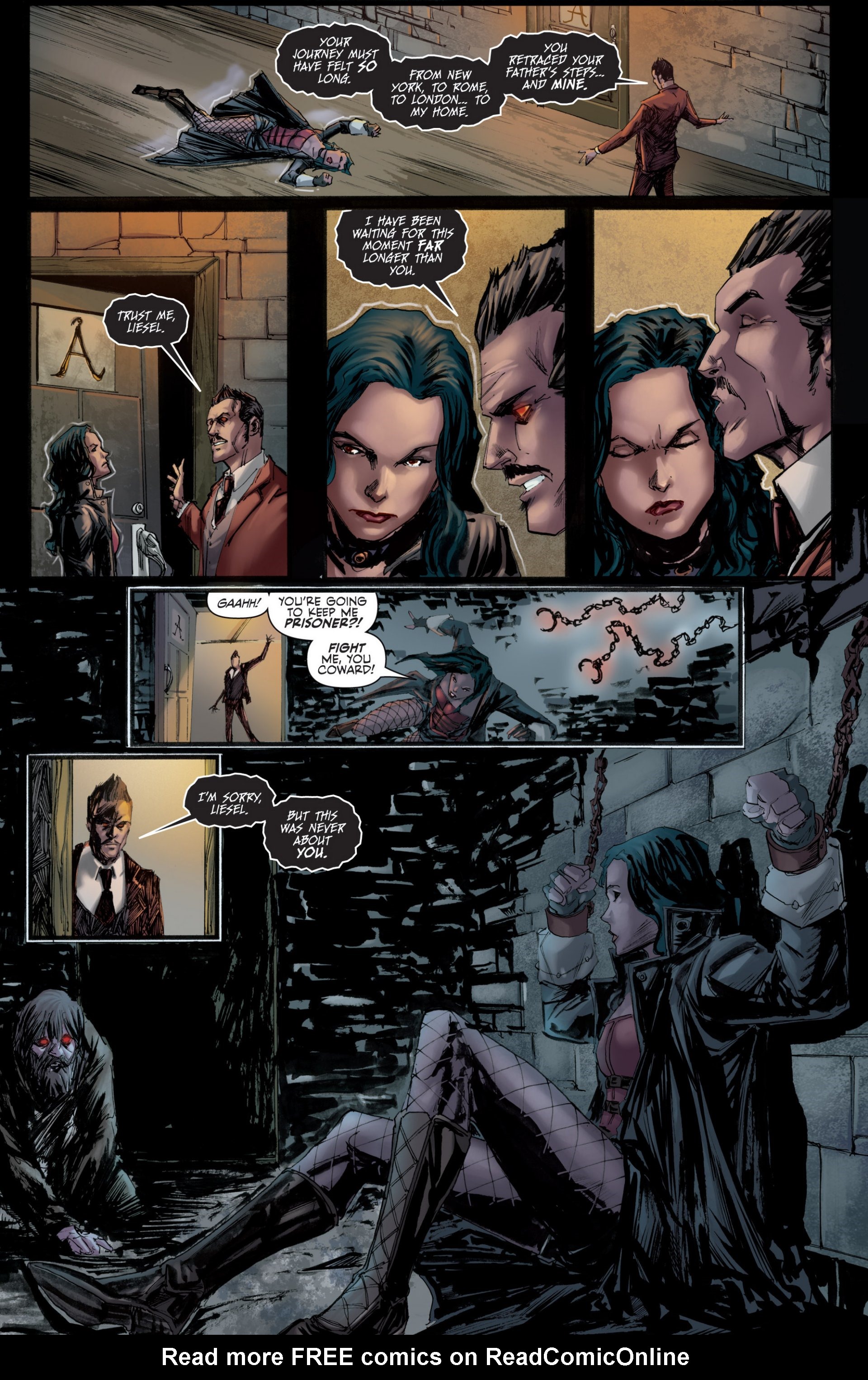 Read online Grimm Fairy Tales presents Helsing comic -  Issue #4 - 12