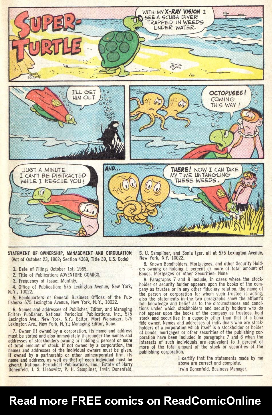 Read online Adventure Comics (1938) comic -  Issue #342 - 33
