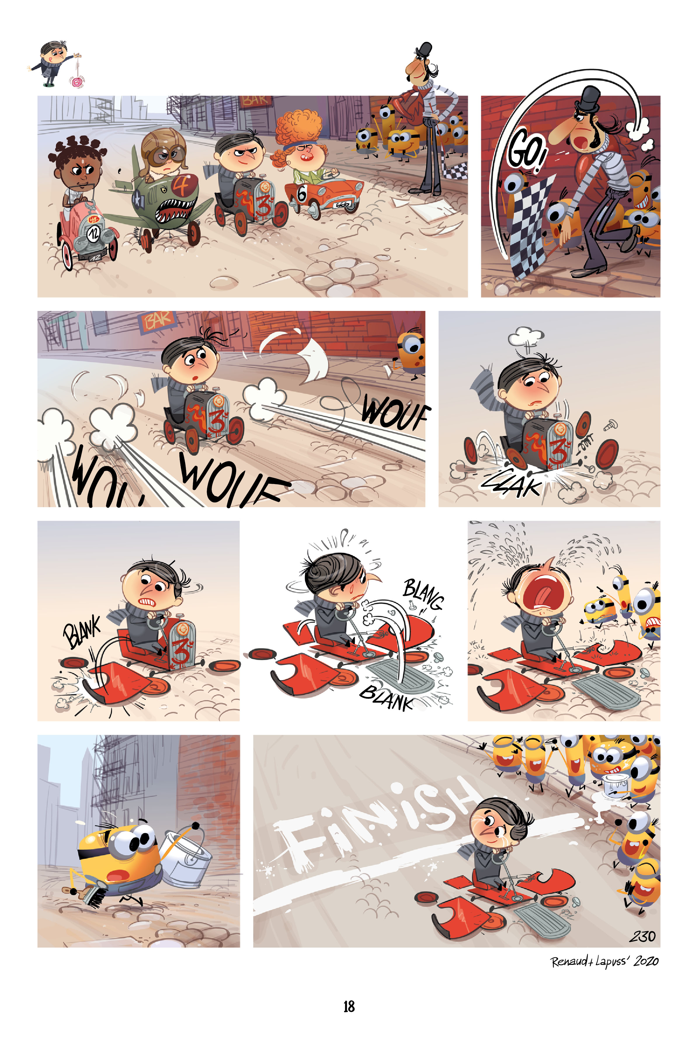 Read online Minions: Mini Boss comic -  Issue # Full - 19