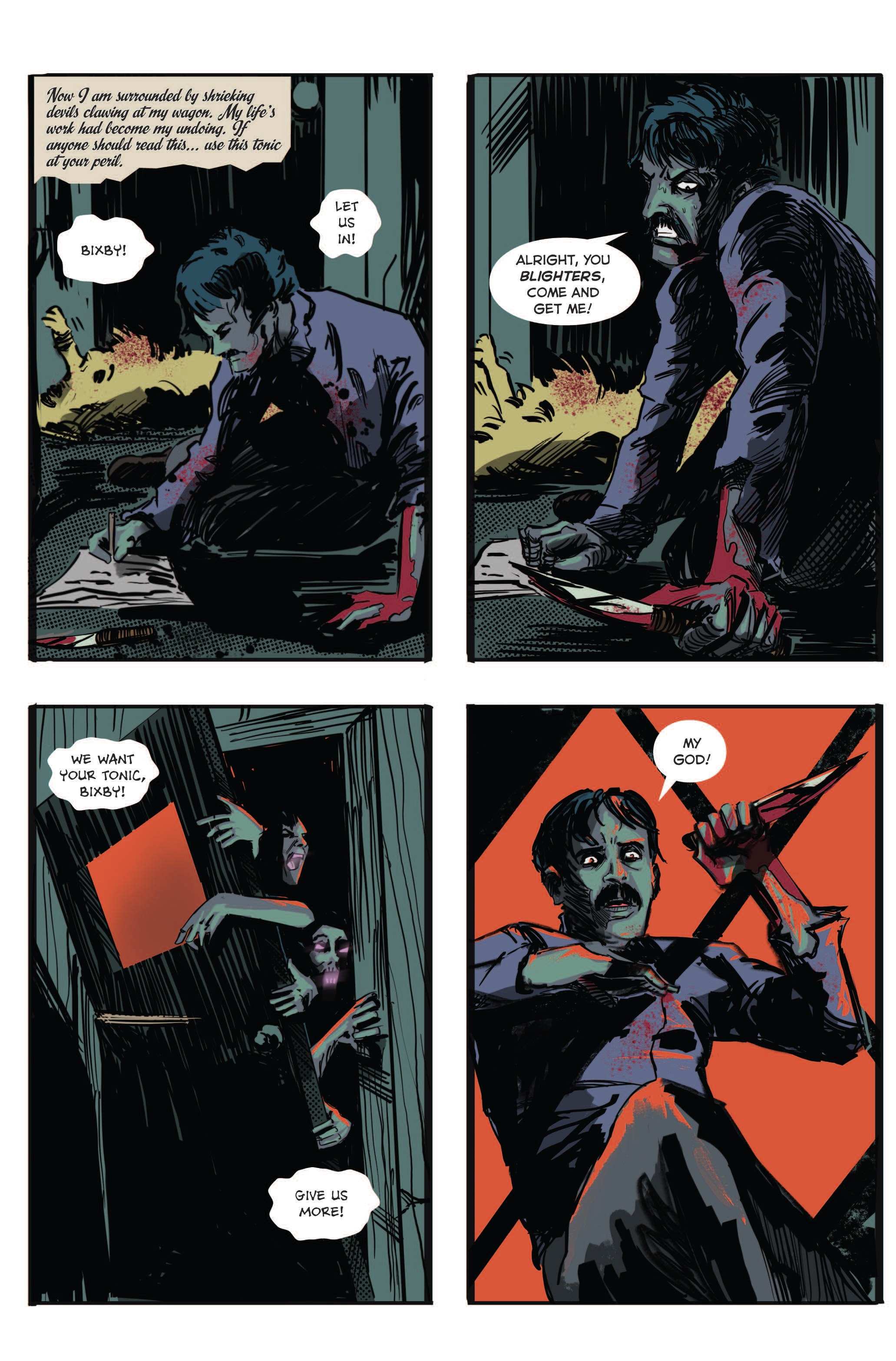 Read online The Electric Black comic -  Issue #1 - 34