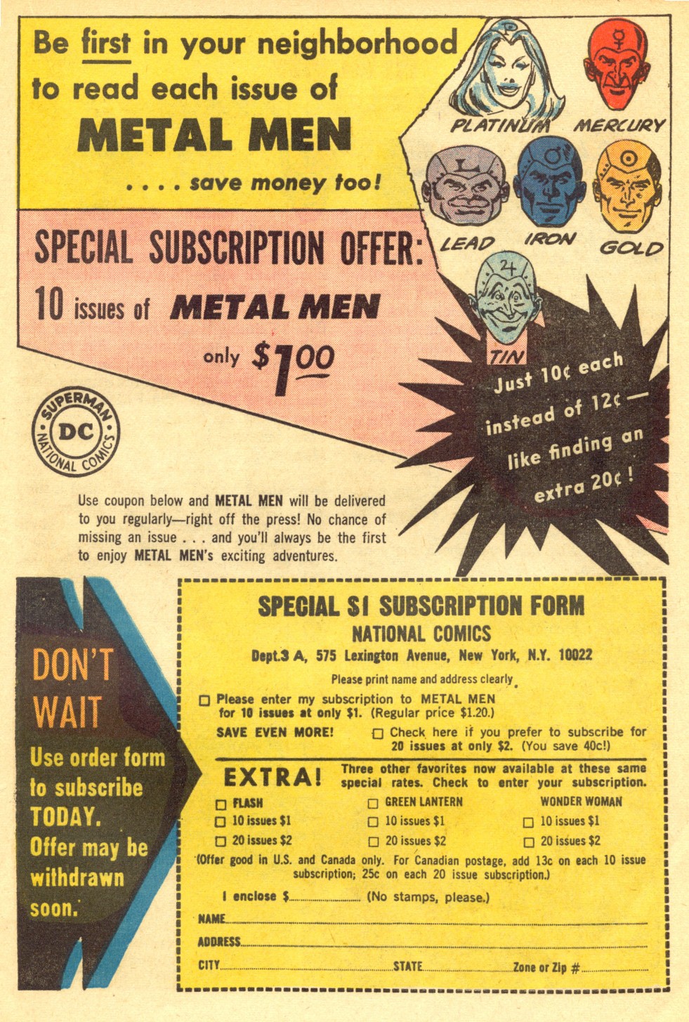 Metal Men (1963) Issue #11 #11 - English 17