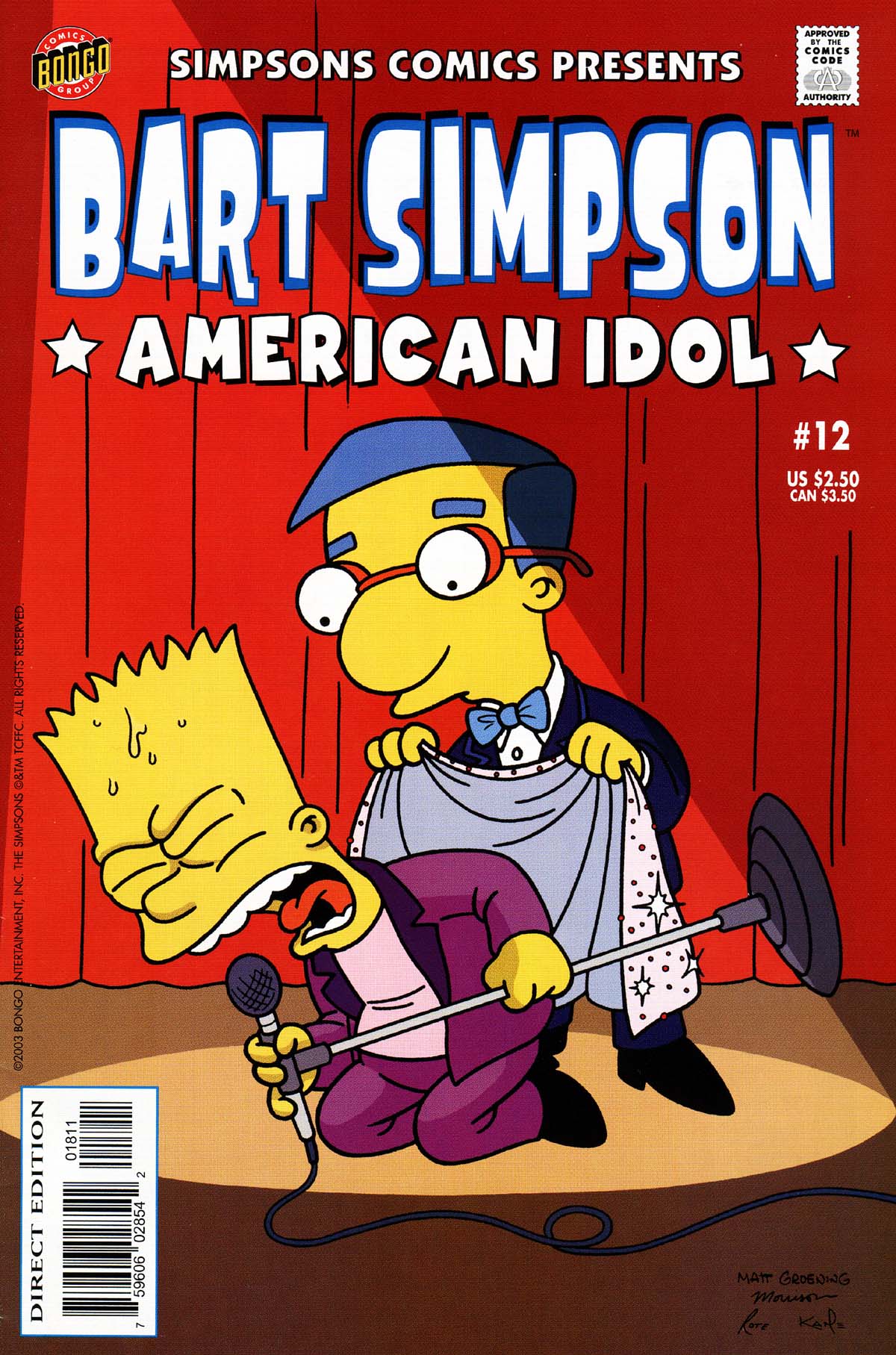 Read online Simpsons Comics Presents Bart Simpson comic -  Issue #12 - 1