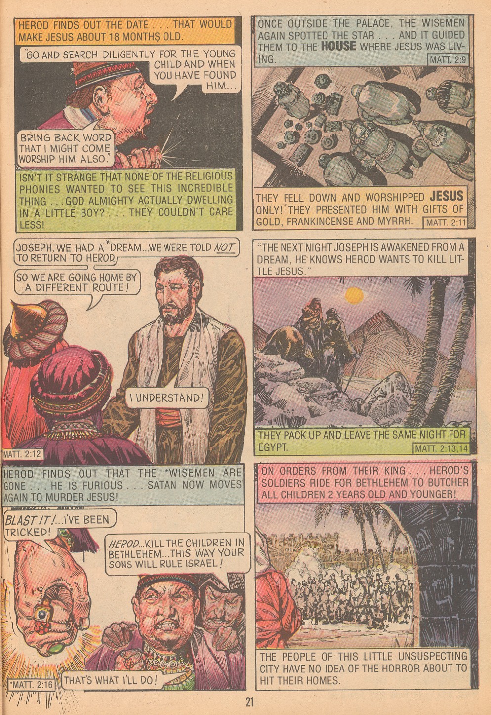 Read online The Crusaders (1974) comic -  Issue #8 - 23