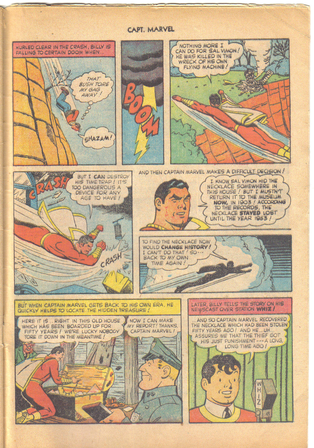 Read online Captain Marvel Adventures comic -  Issue #147 - 33