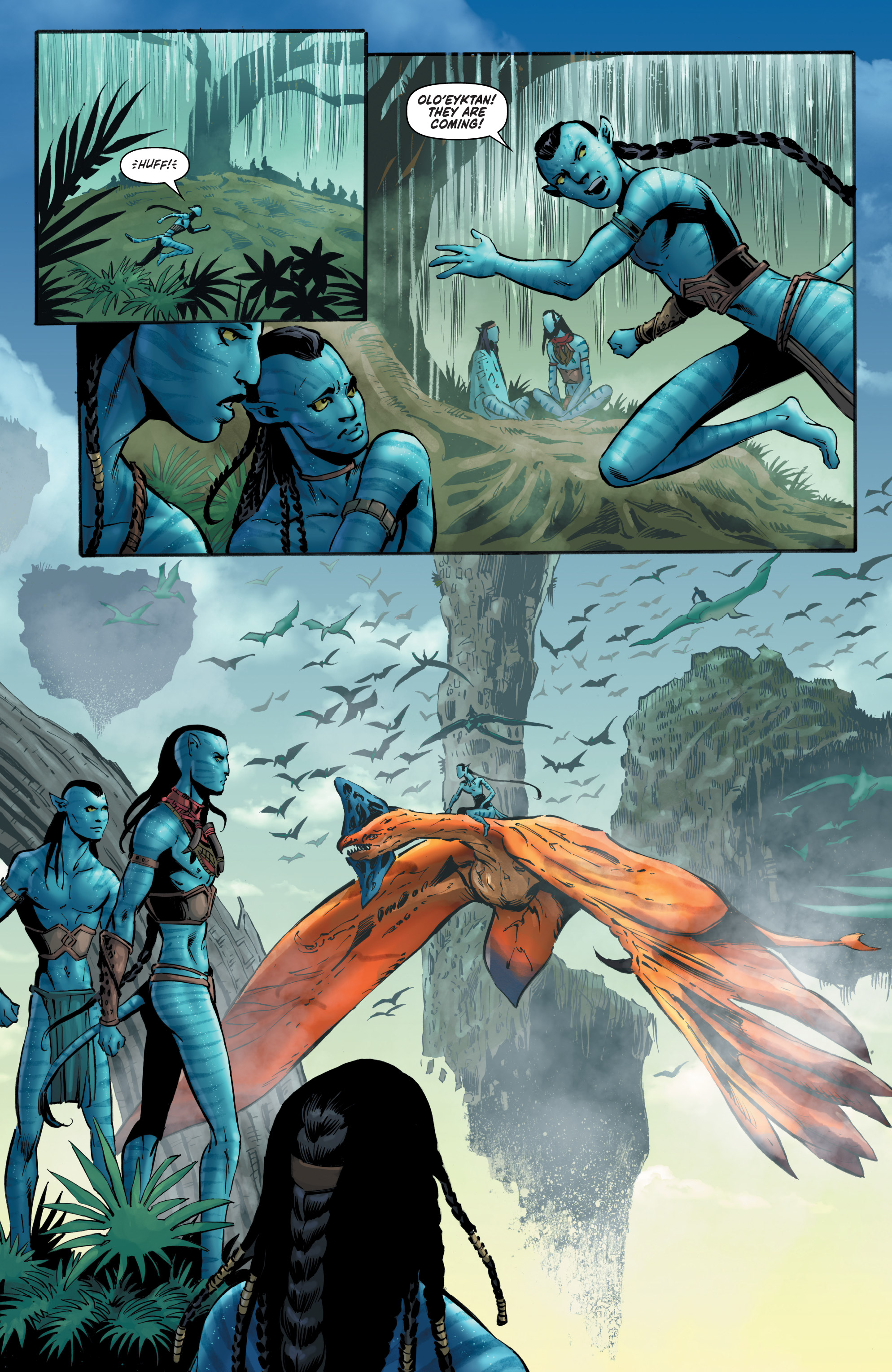 Read online Avatar: Tsu'tey's Path comic -  Issue #6 - 15