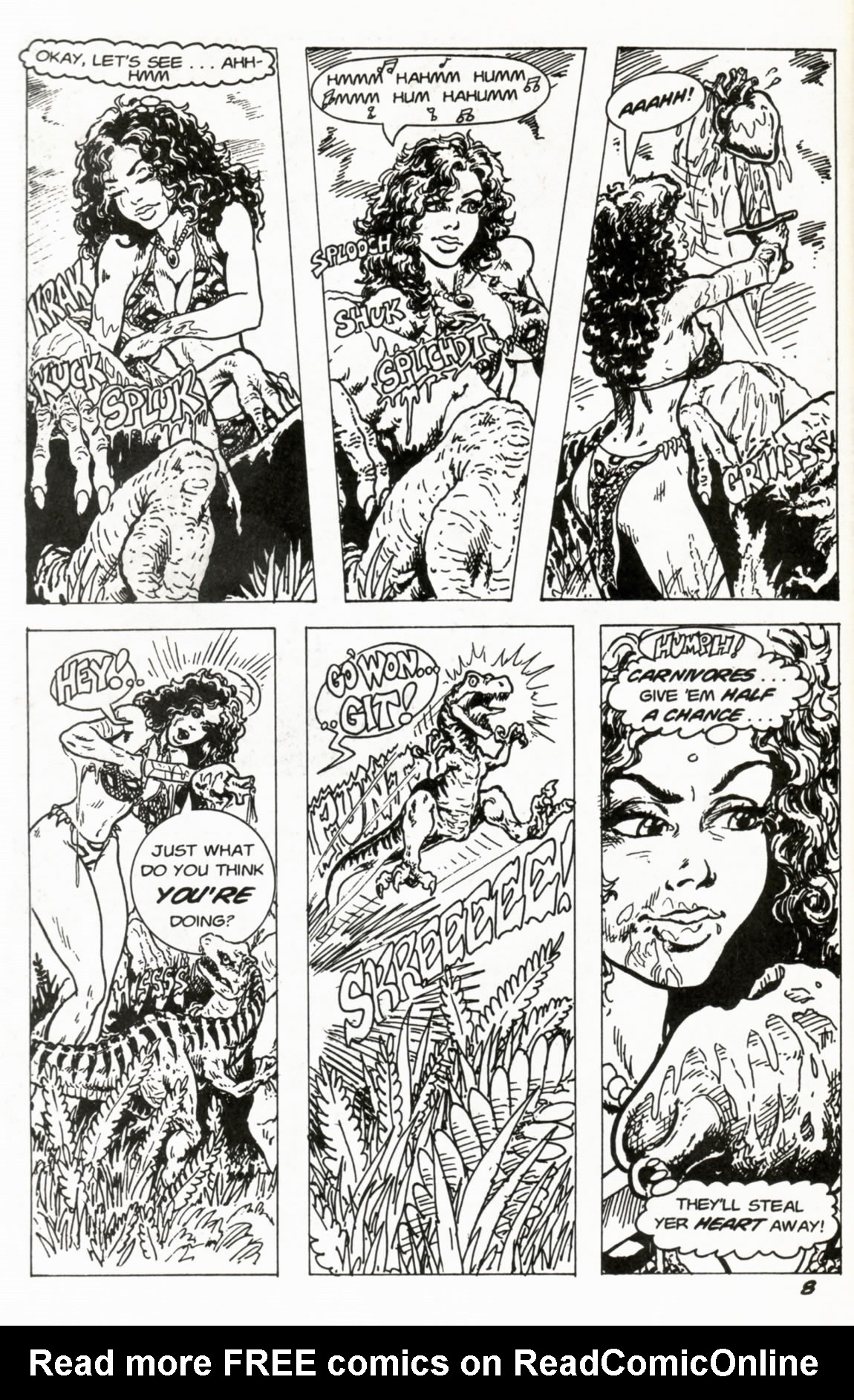 Read online Cavewoman comic -  Issue #1 - 9