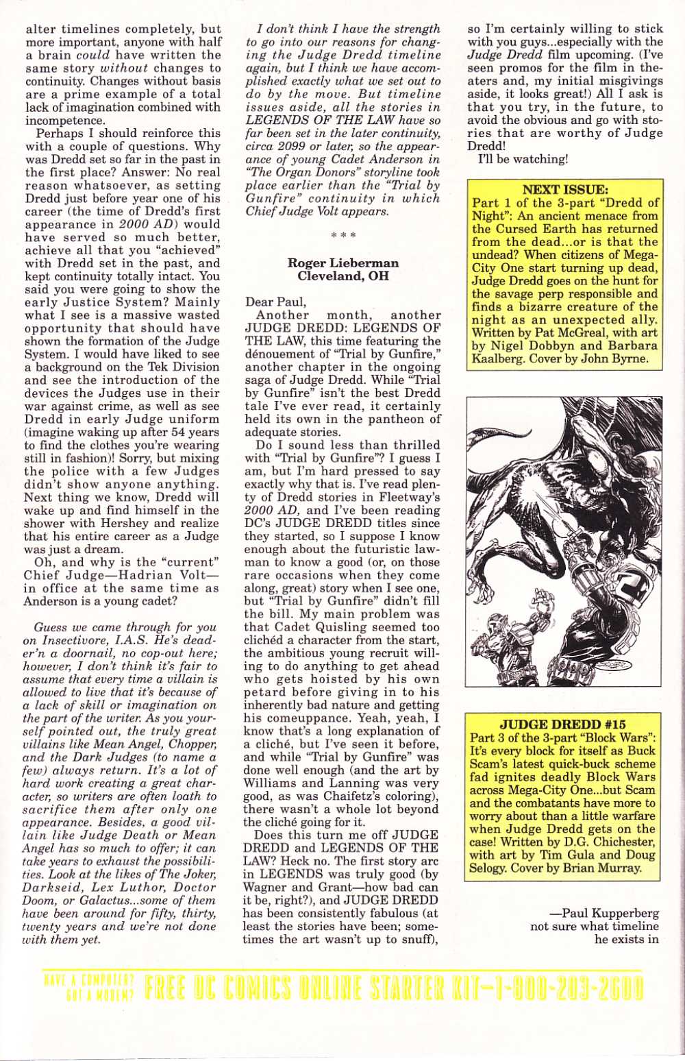 Read online Judge Dredd: Legends of the Law comic -  Issue #10 - 24