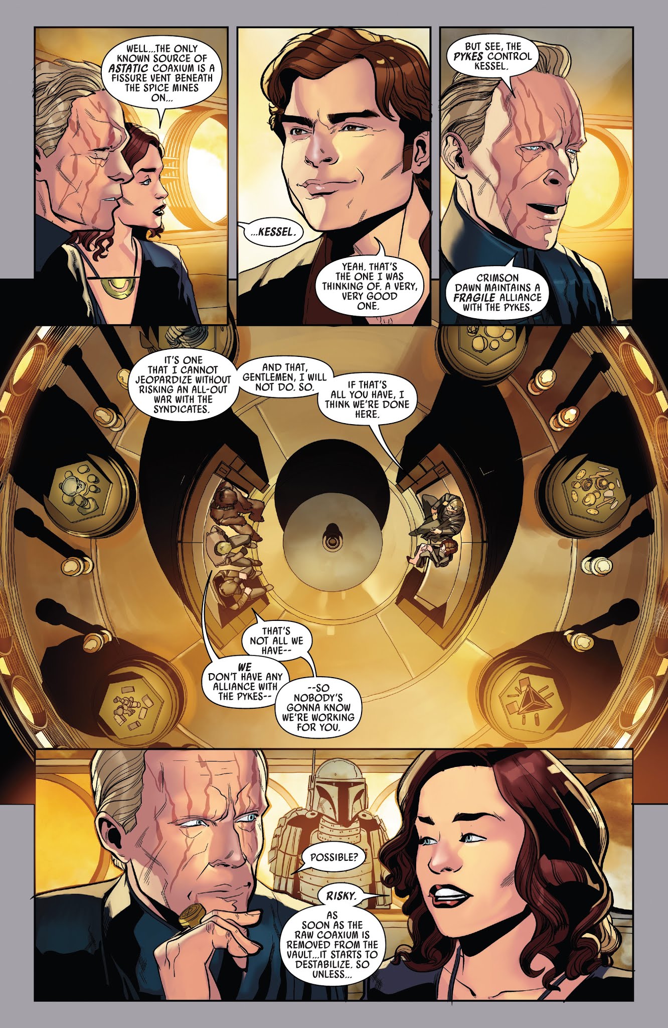 Read online Solo: A Star Wars Story Adaptation comic -  Issue #3 - 9