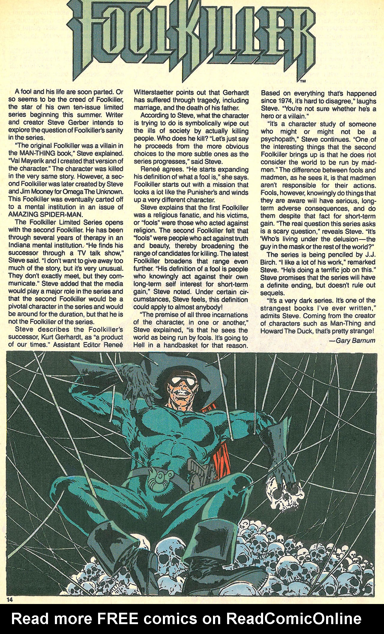 Read online Marvel Age comic -  Issue #90 - 16