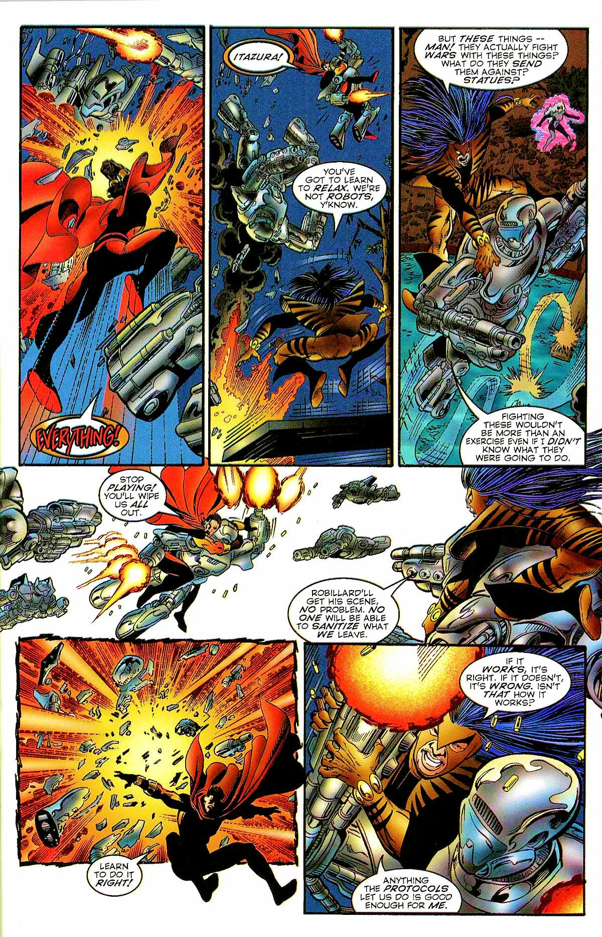 Read online Isaac Asimov's I-Bots comic -  Issue #1 - 25