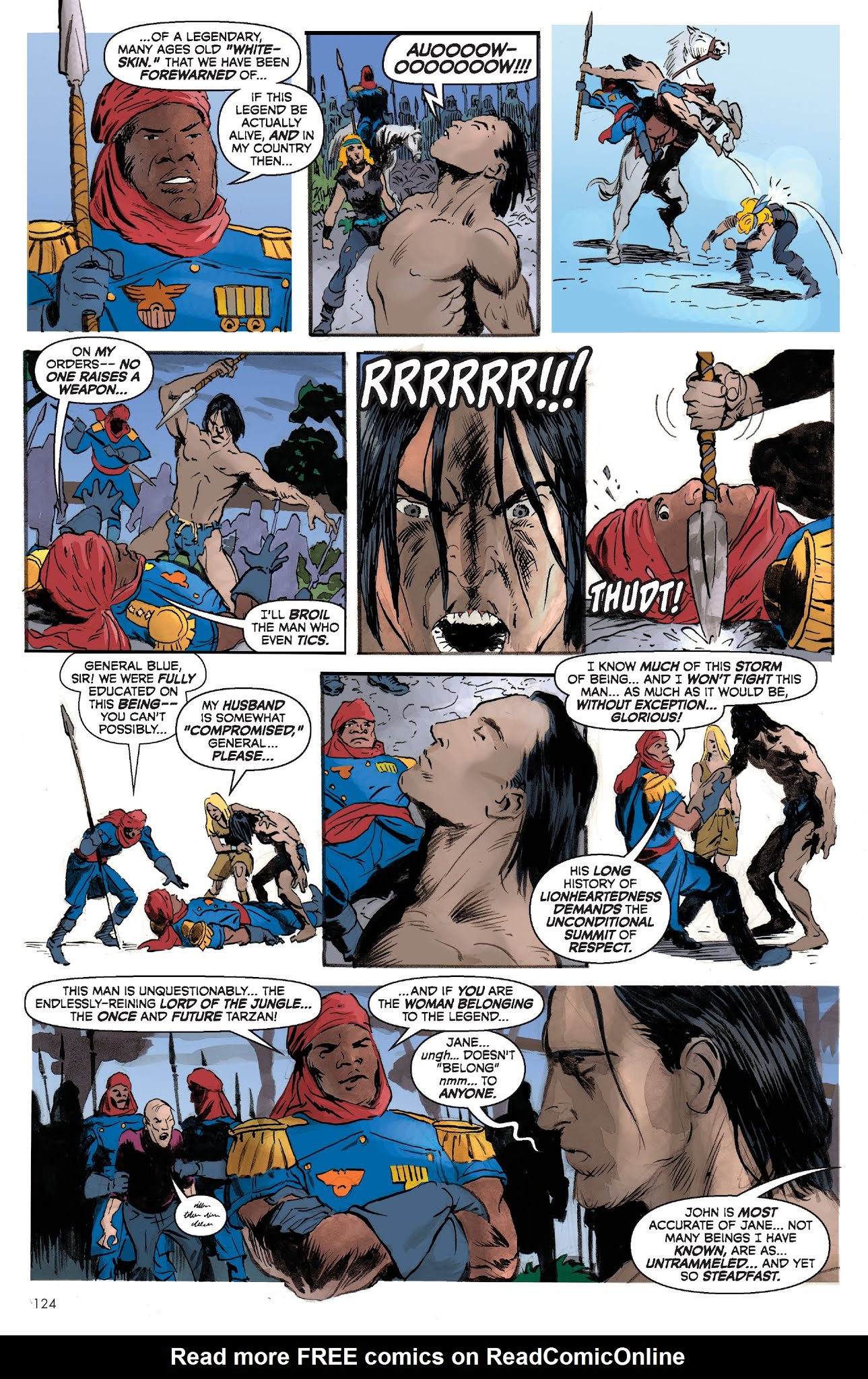 Read online The Once and Future Tarzan comic -  Issue # TPB - 125