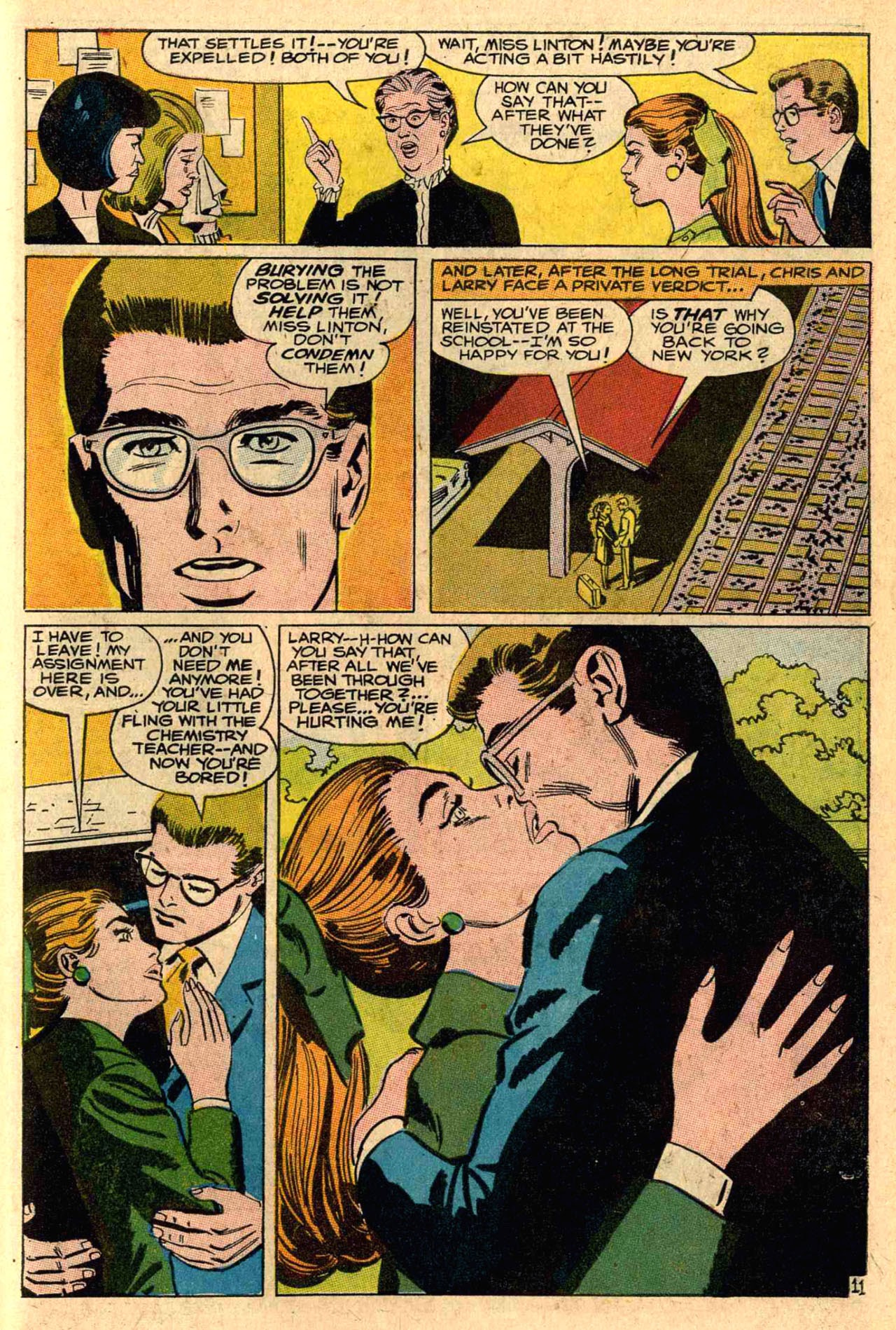 Read online Heart Throbs comic -  Issue #116 - 27