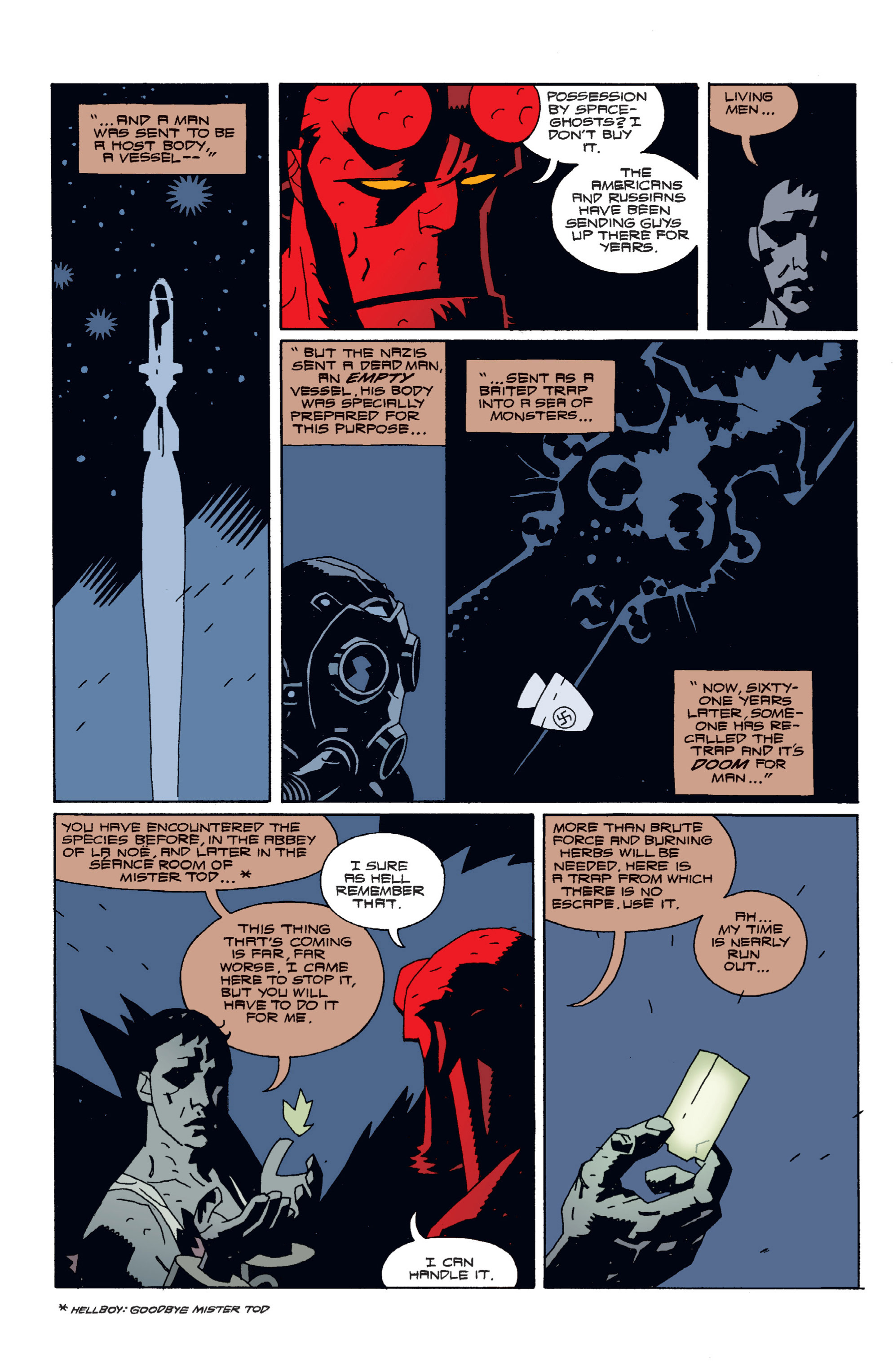 Read online Hellboy comic -  Issue #5 - 67