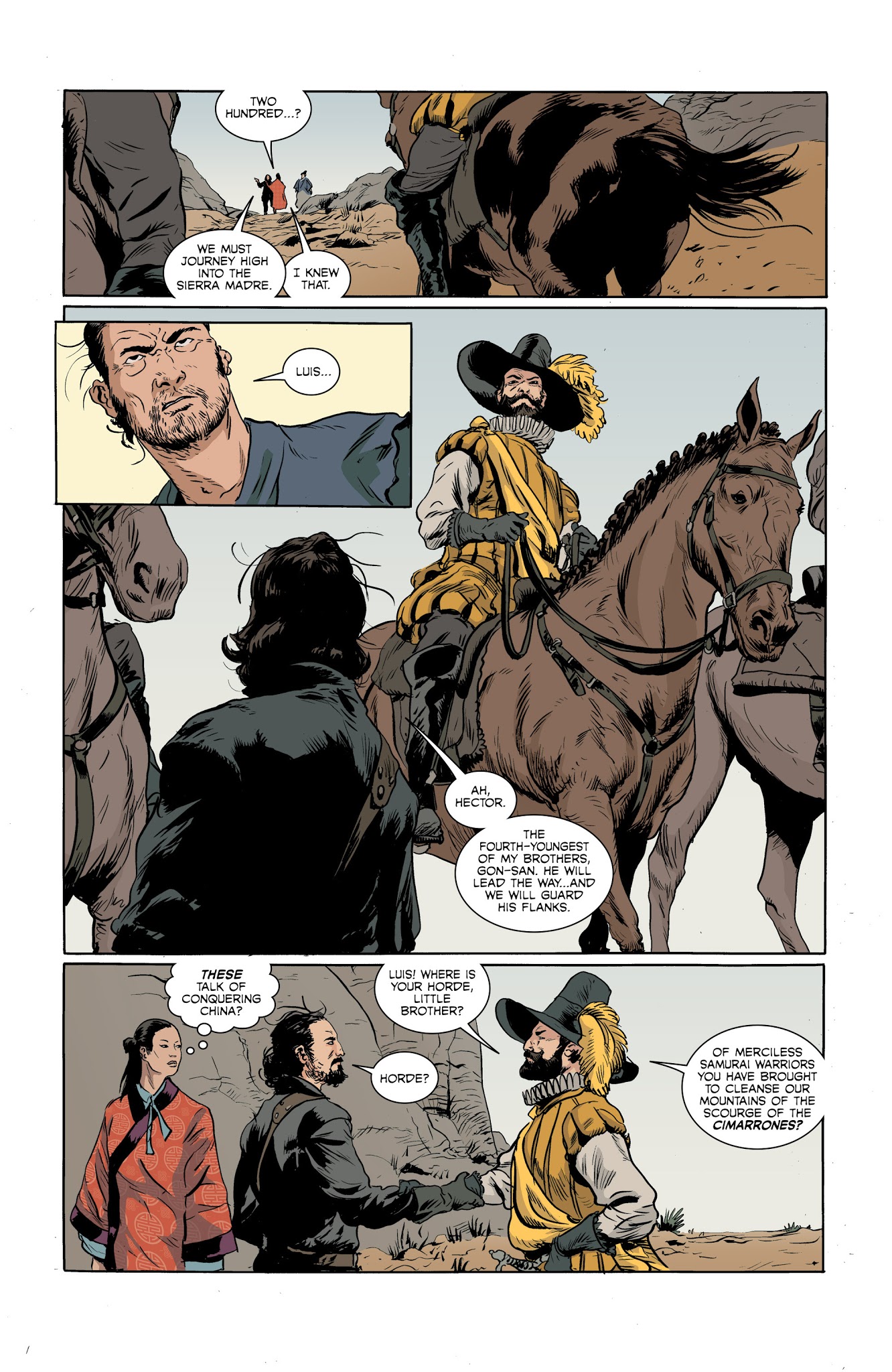 Read online Cimarronin: A Samurai in New Spain comic -  Issue # TPB - 28