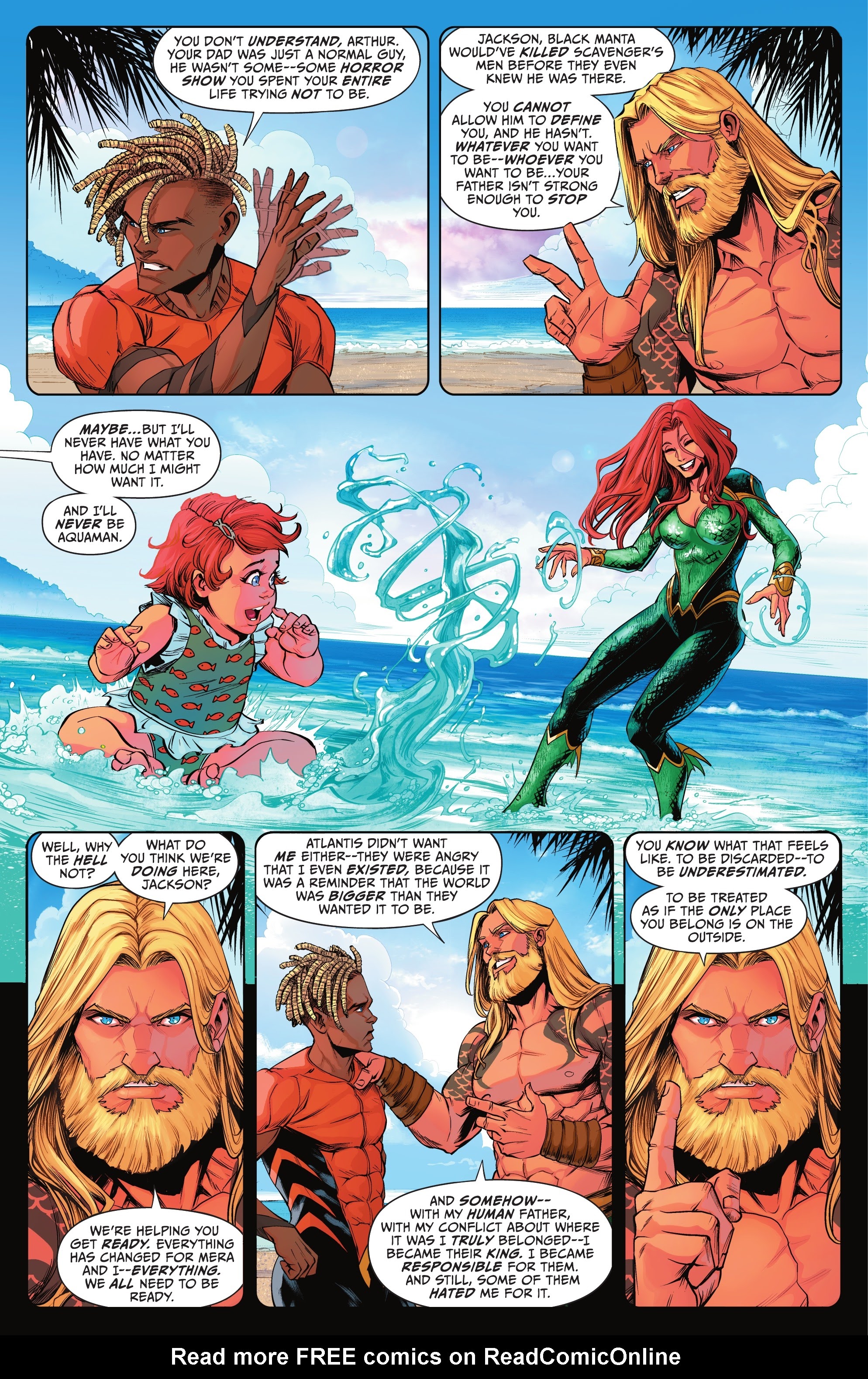 Read online Aquaman: The Becoming comic -  Issue #6 - 7