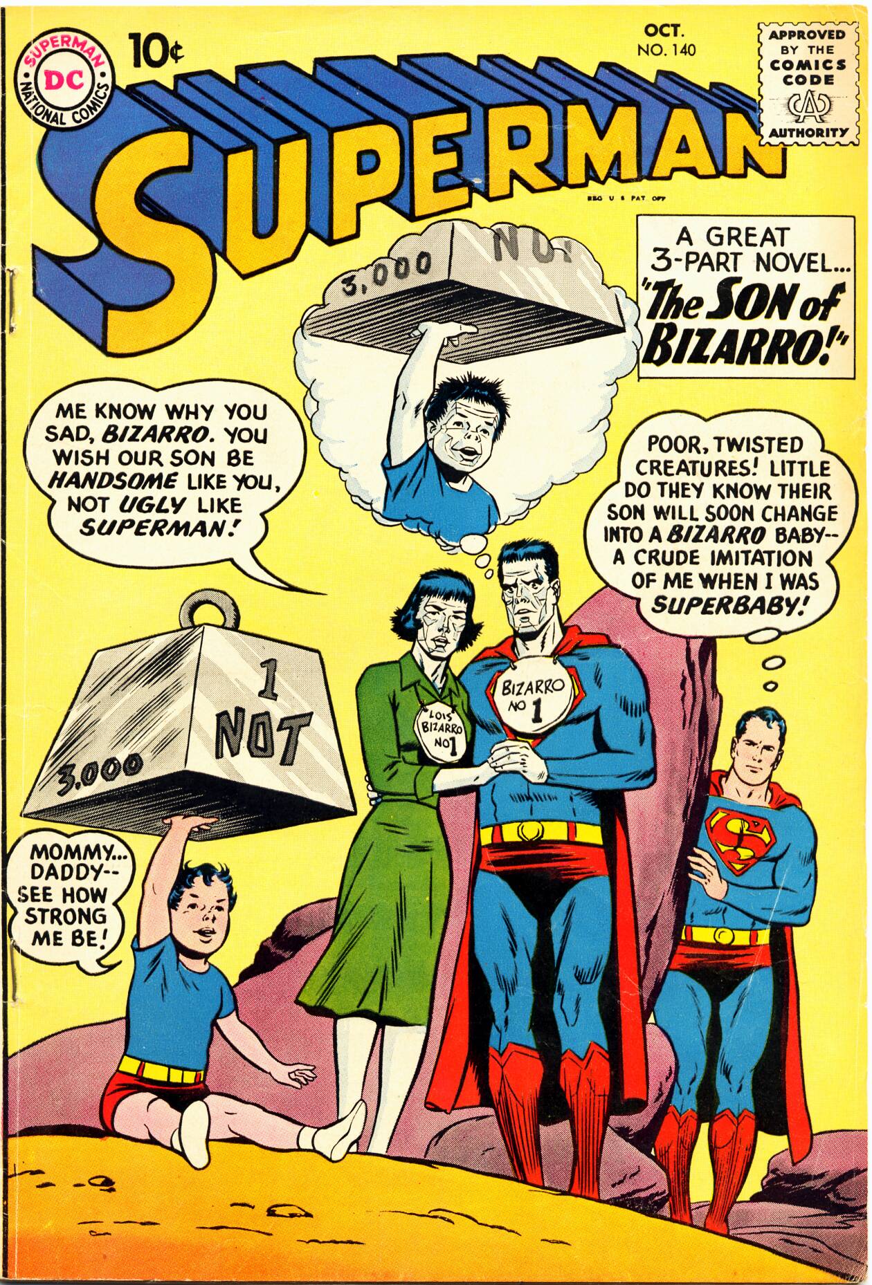 Read online Superman (1939) comic -  Issue #140 - 1