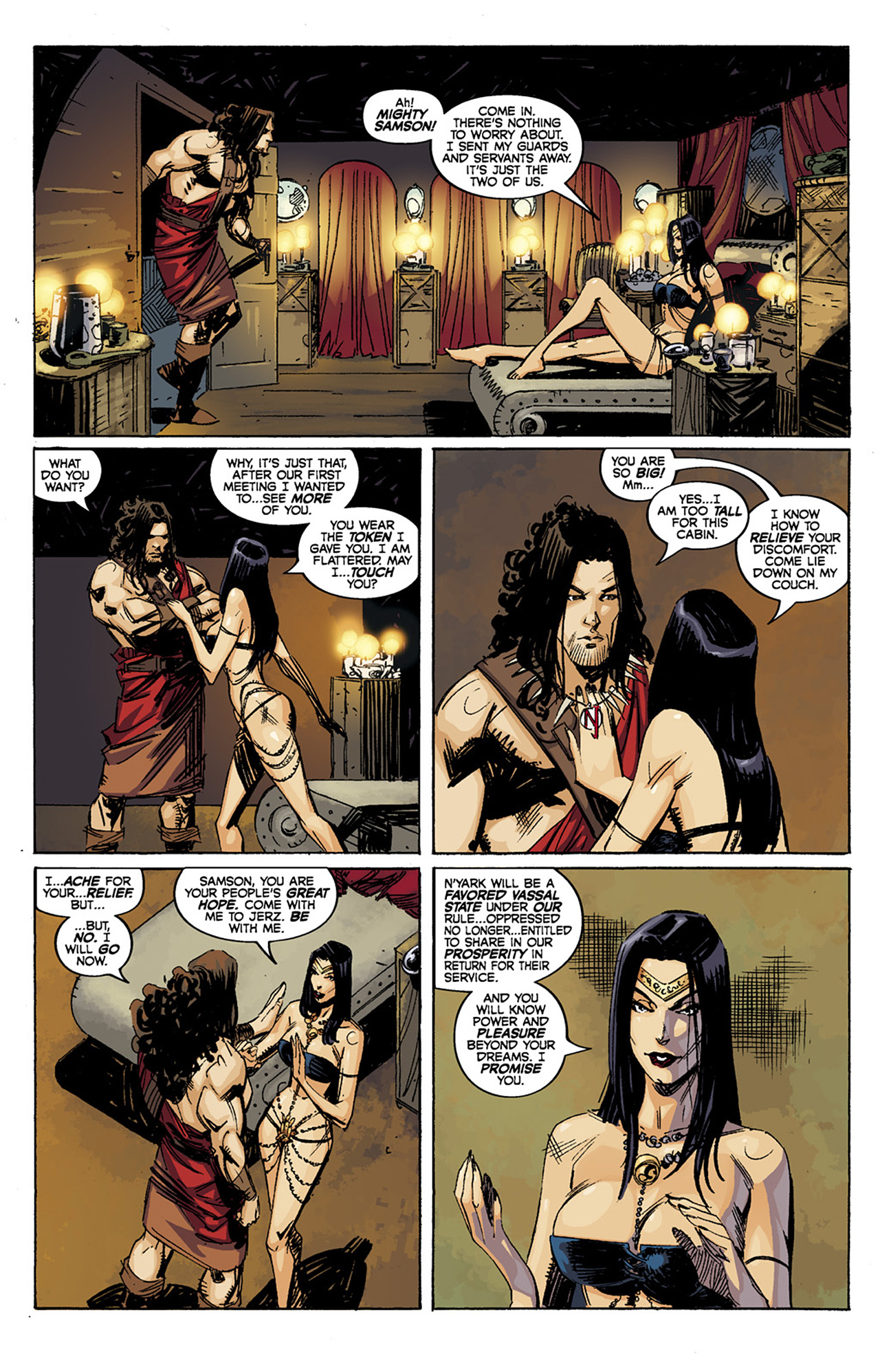 Read online Mighty Samson comic -  Issue #3 - 13