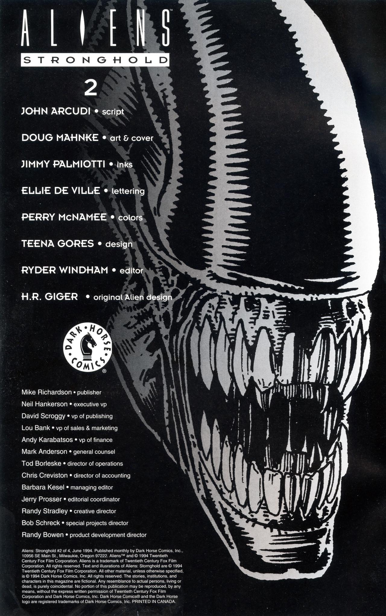 Read online Aliens: Stronghold comic -  Issue #2 - 2