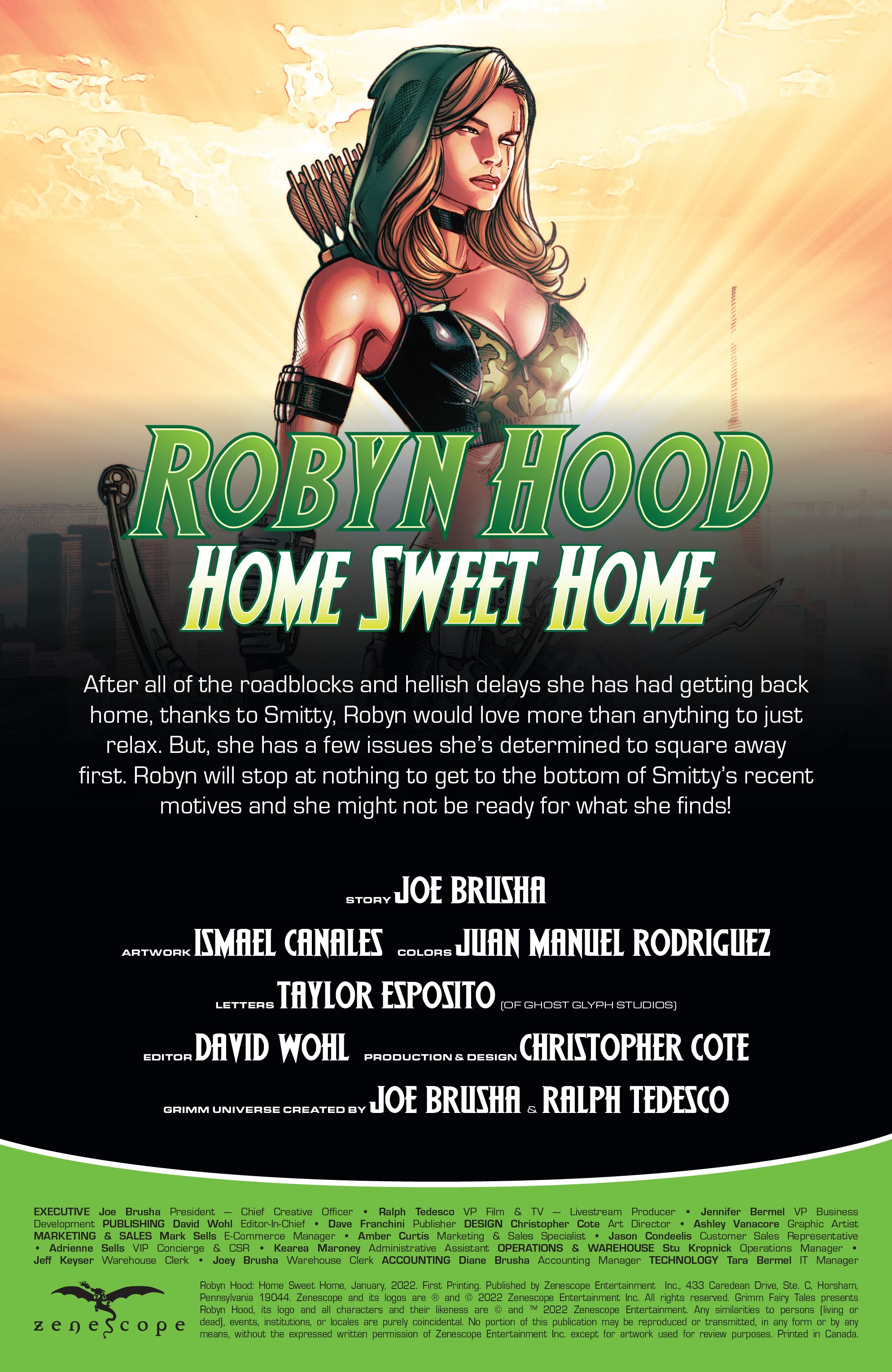 Read online Robyn Hood: Home Sweet Home comic -  Issue # Full - 2
