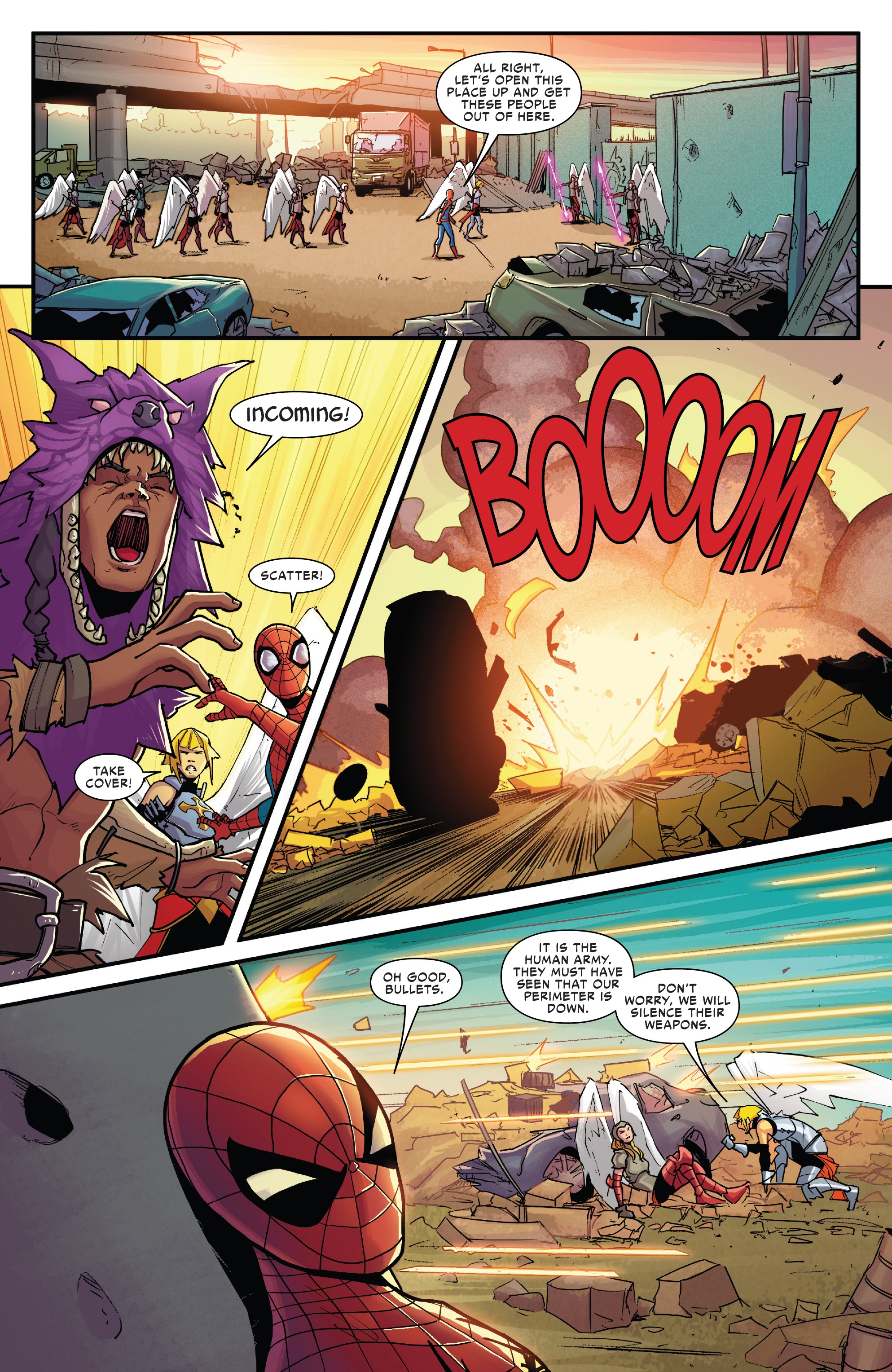 Read online War of the Realms: Spider-Man & the League of Realms comic -  Issue #2 - 10