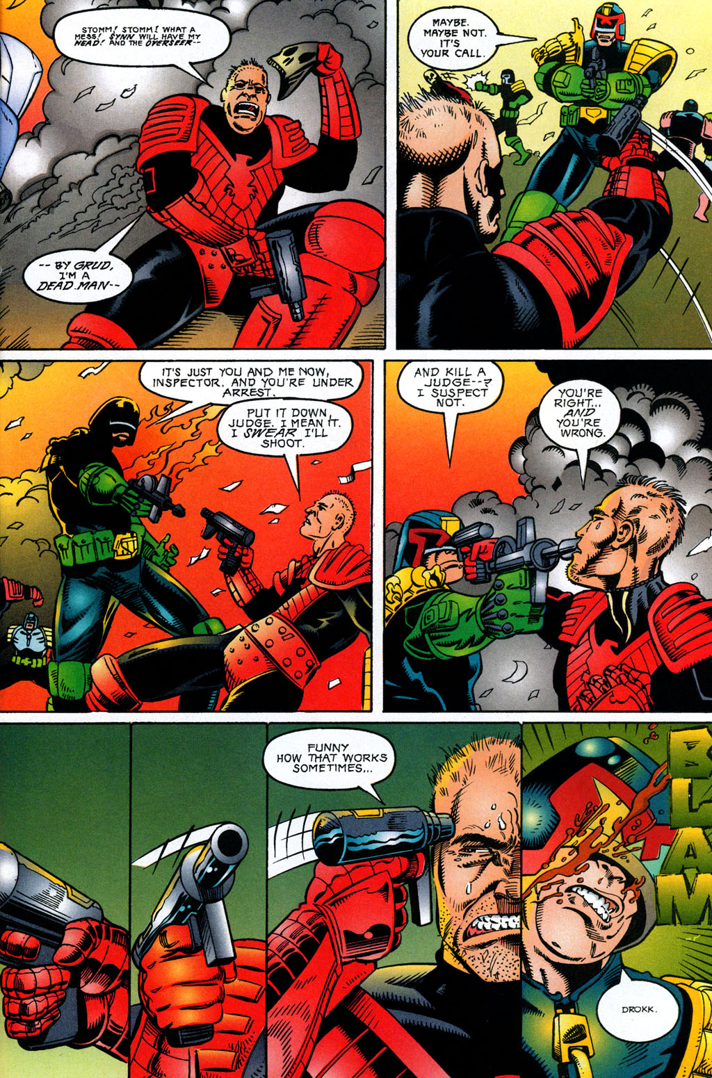 Read online Judge Dredd (1994) comic -  Issue #5 - 21