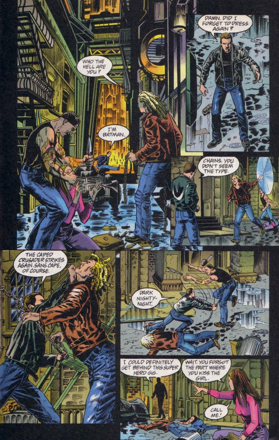 Read online Batman Forever: The Official Comic Adaptation of the Warner Bros. Motion Picture comic -  Issue # Full - 37