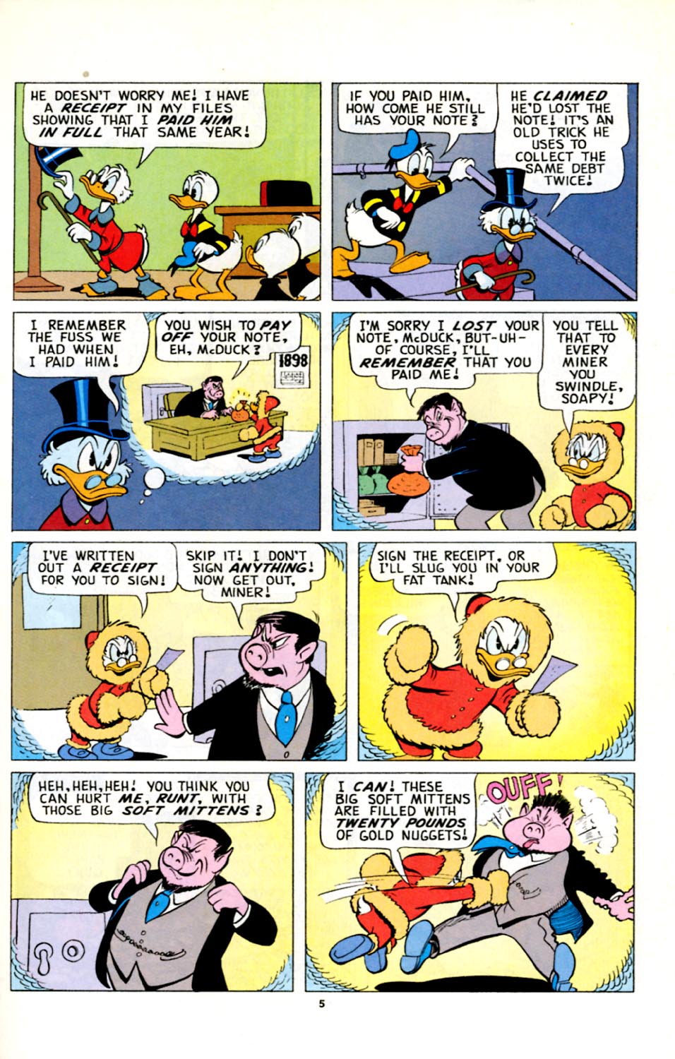 Read online Uncle Scrooge (1953) comic -  Issue #278 - 6
