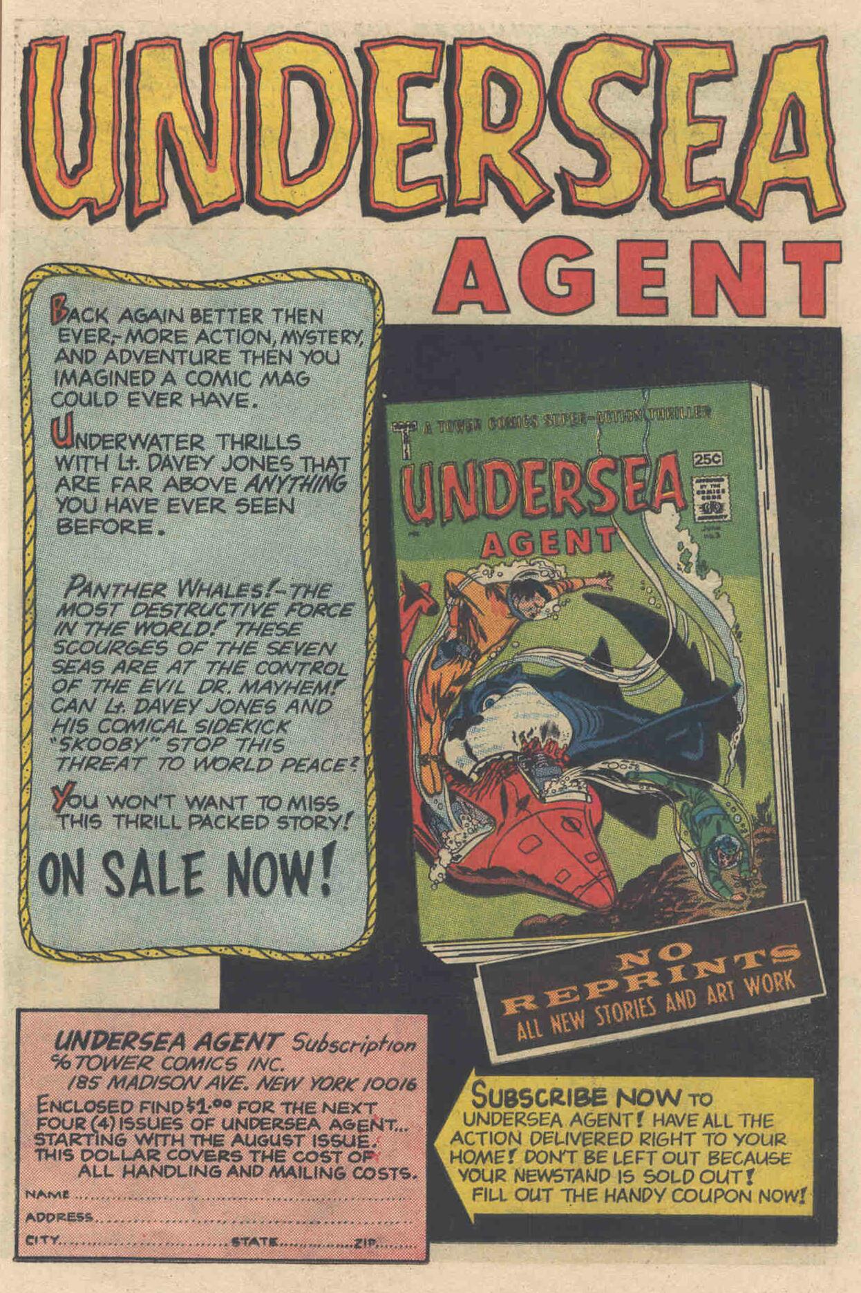 Read online T.H.U.N.D.E.R. Agents (1965) comic -  Issue #5 - 36