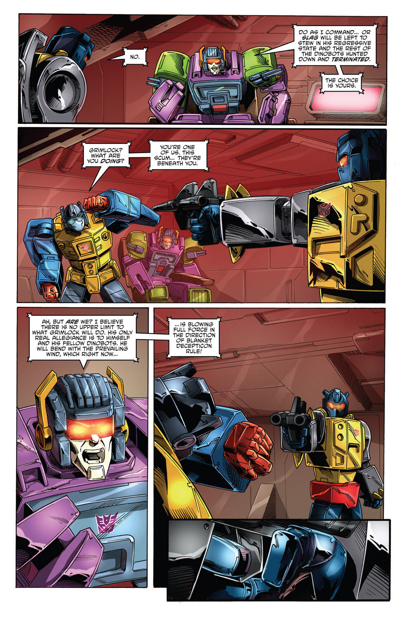 Read online The Transformers: Regeneration One comic -  Issue #88 - 22