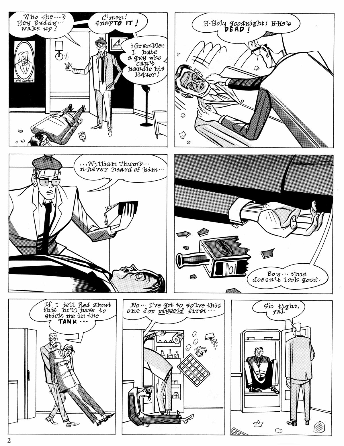 Read online Lloyd Llewellyn comic -  Issue #4 - 4