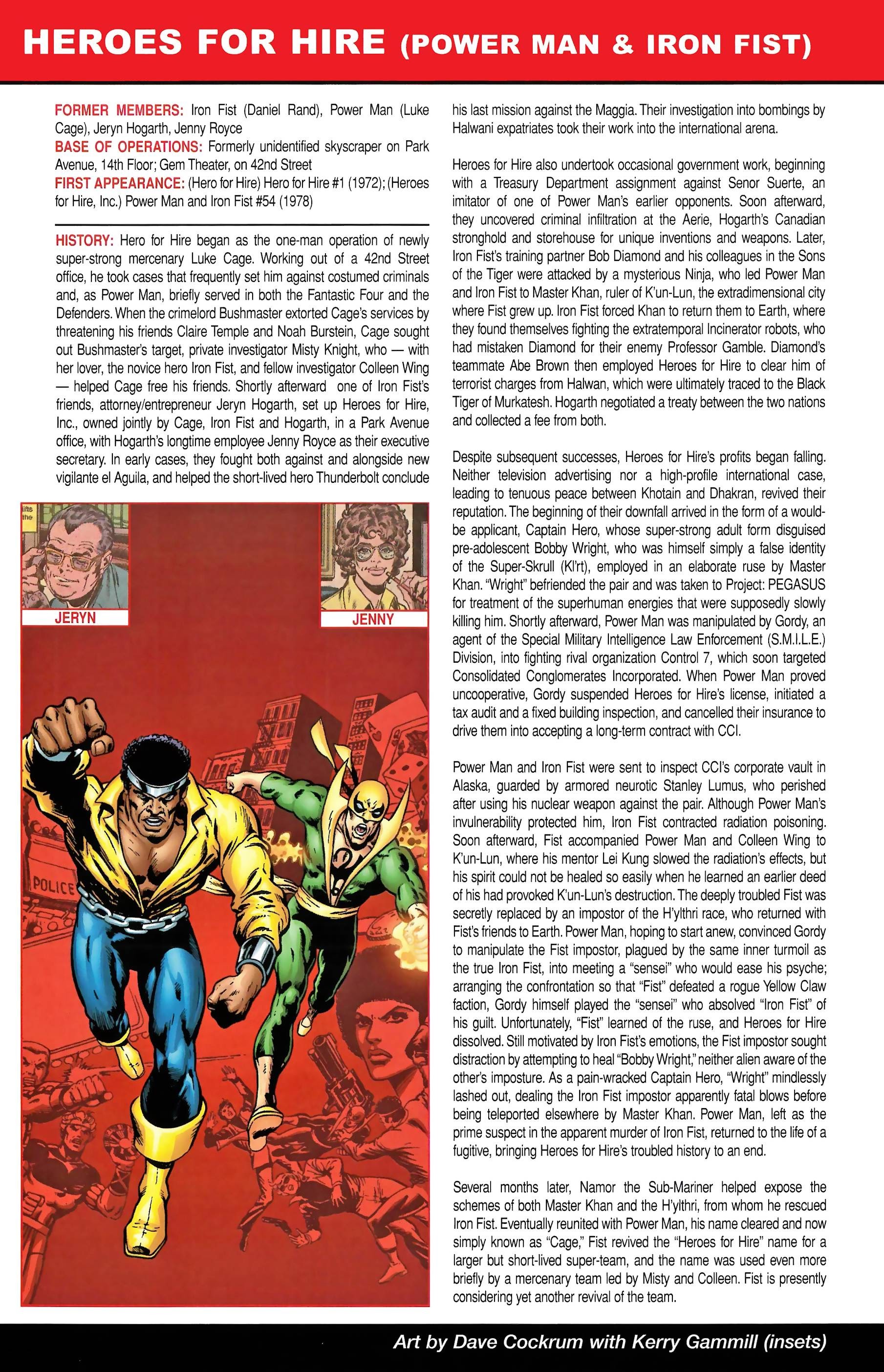 Read online Official Handbook of the Marvel Universe A to Z comic -  Issue # TPB 5 (Part 1) - 68