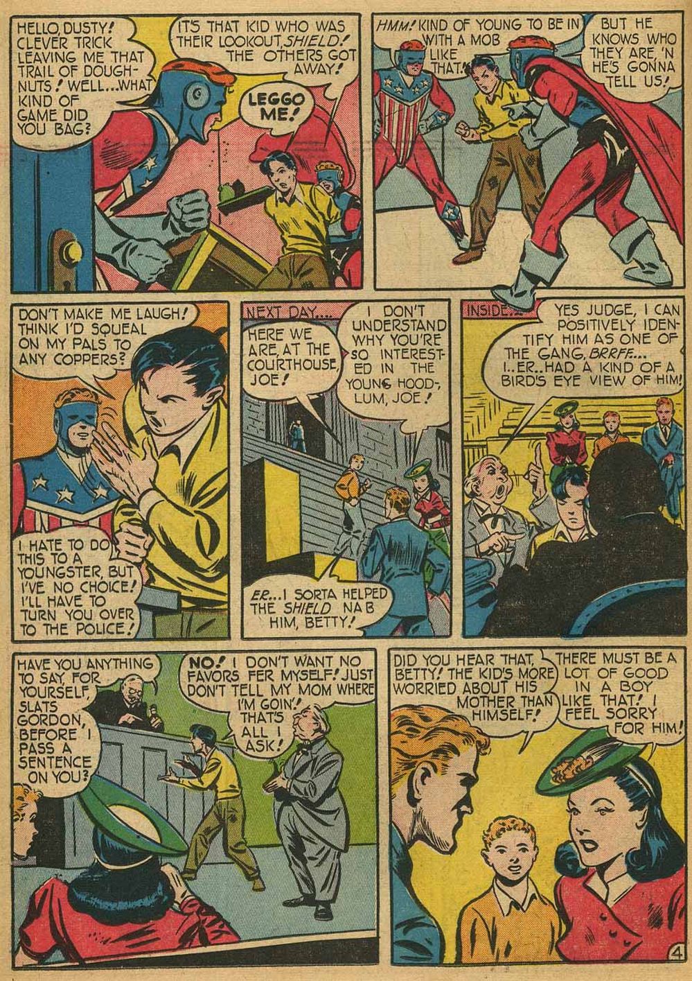 Read online Pep Comics comic -  Issue #17 - 7