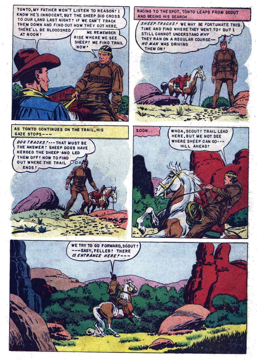 Read online Lone Ranger's Companion Tonto comic -  Issue #7 - 31