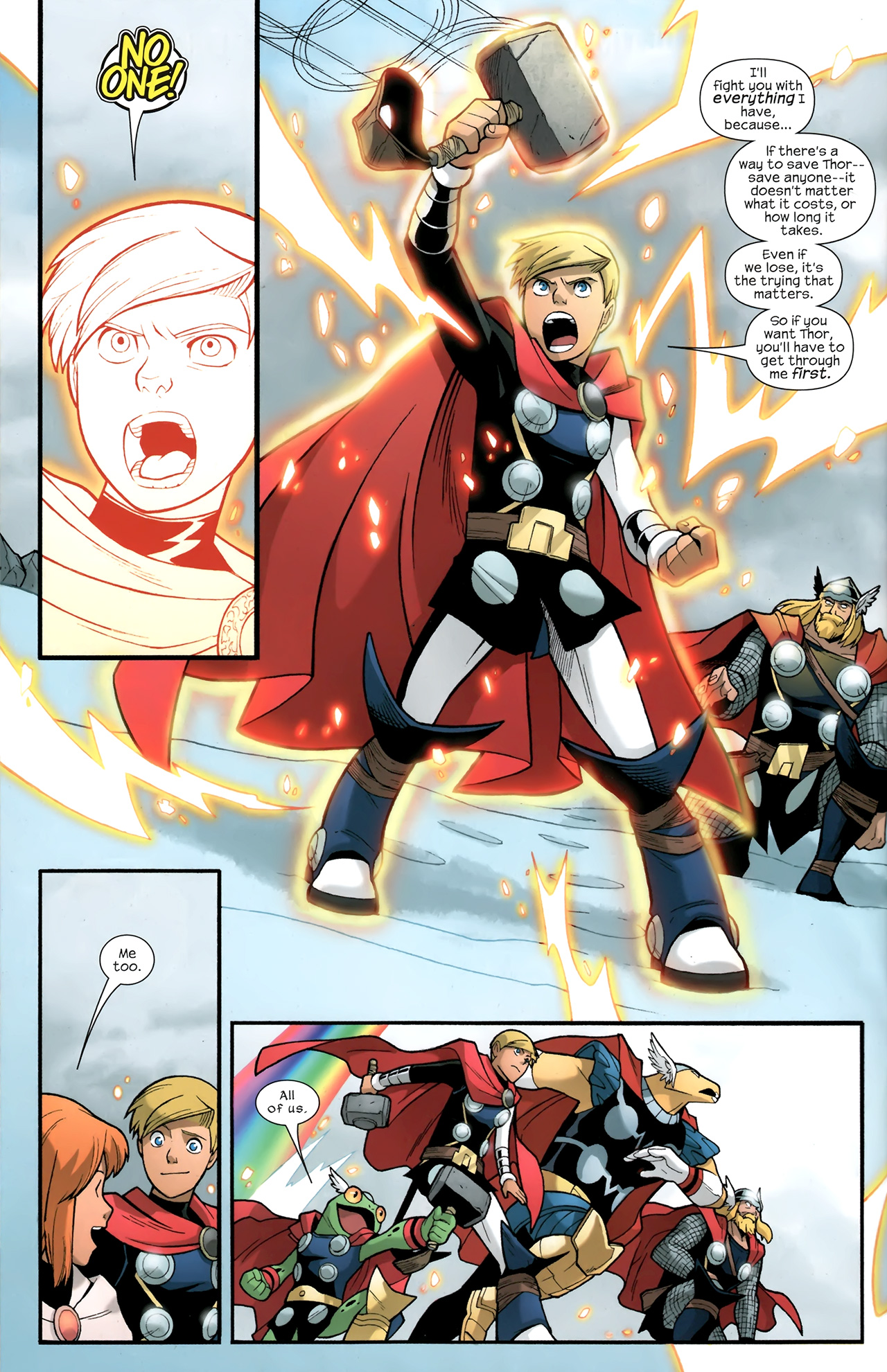 Read online Thor and the Warriors Four comic -  Issue #4 - 17