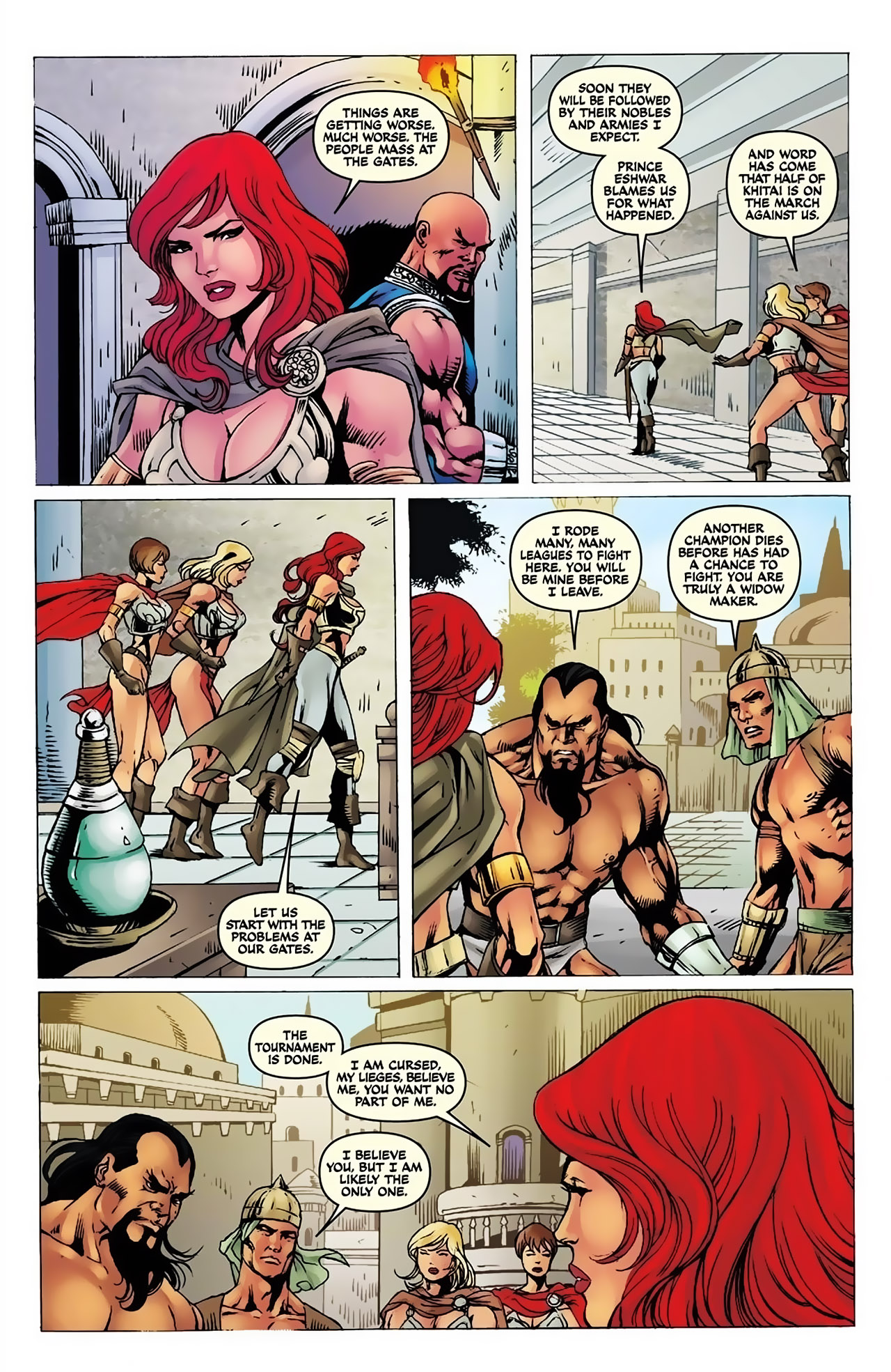 Read online Queen Sonja comic -  Issue #31 - 13