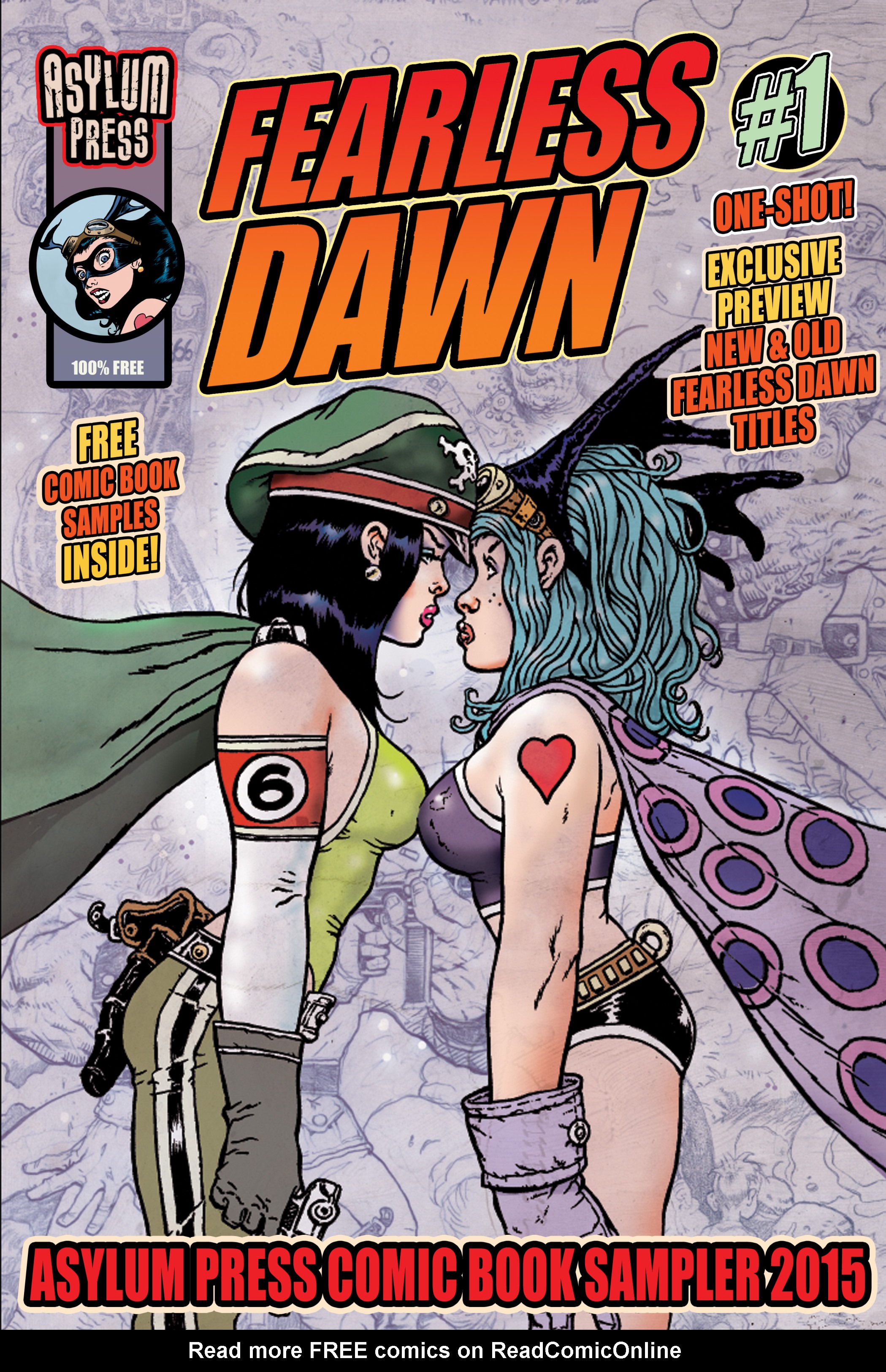 Read online Free Comic Book Day 2015 comic -  Issue # Fearless Dawn Sampler - 1