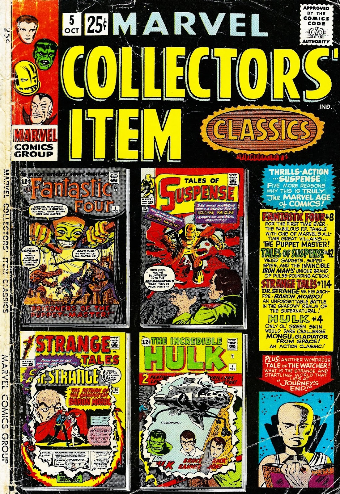 Marvel Collectors Item Classics 5 Page 1