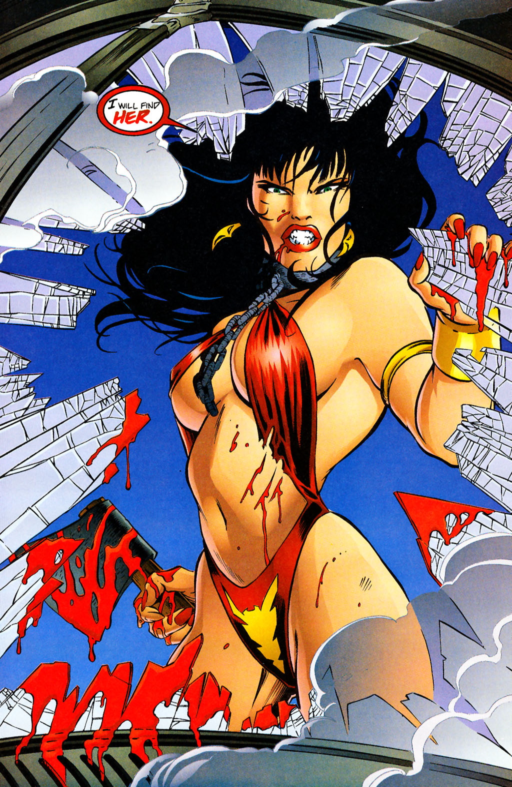 Read online Vampirella: Death & Destruction comic -  Issue # _TPB - 47