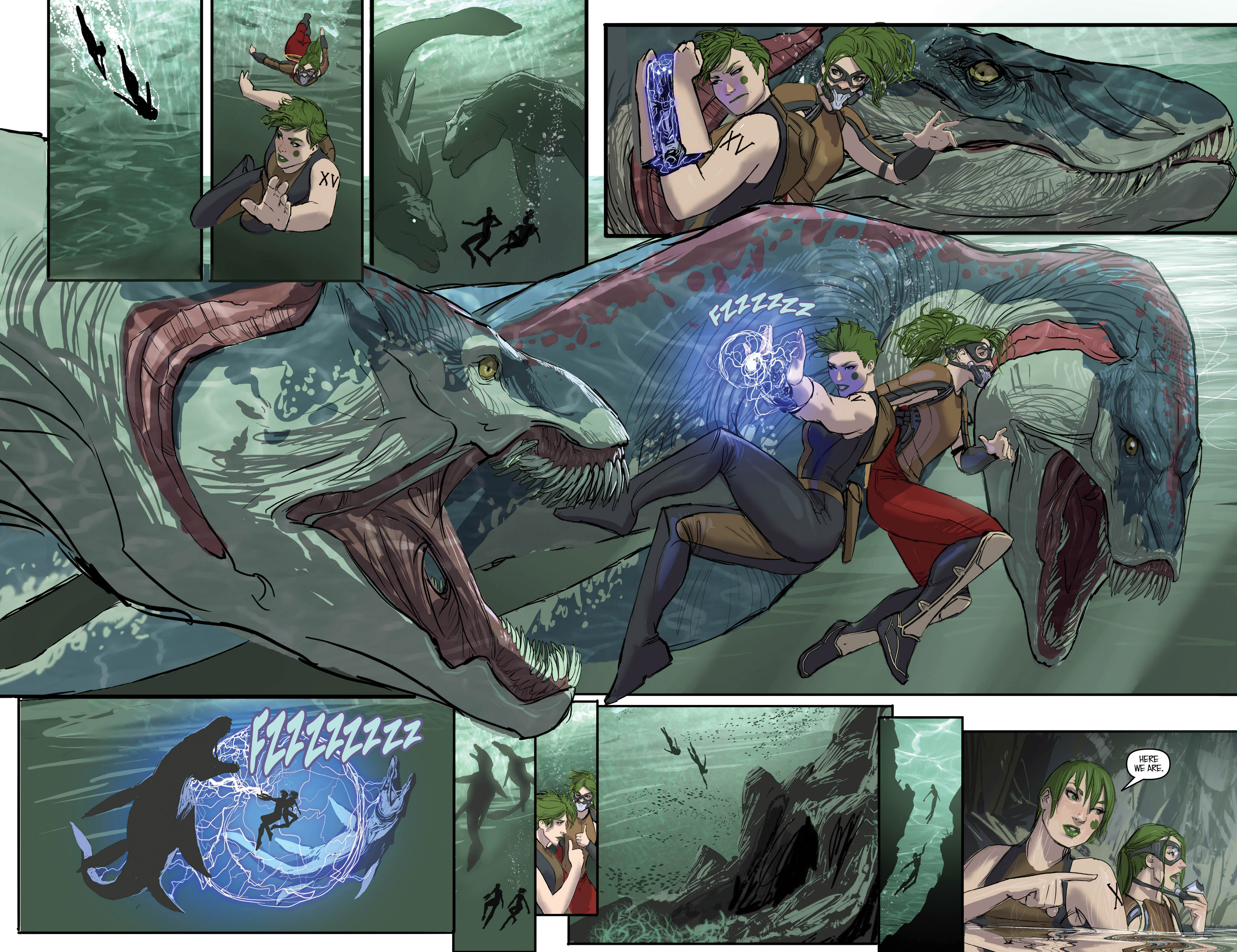 Read online Aphrodite IX (2013) comic -  Issue #Aphrodite IX (2013) _TPB 2 - 34