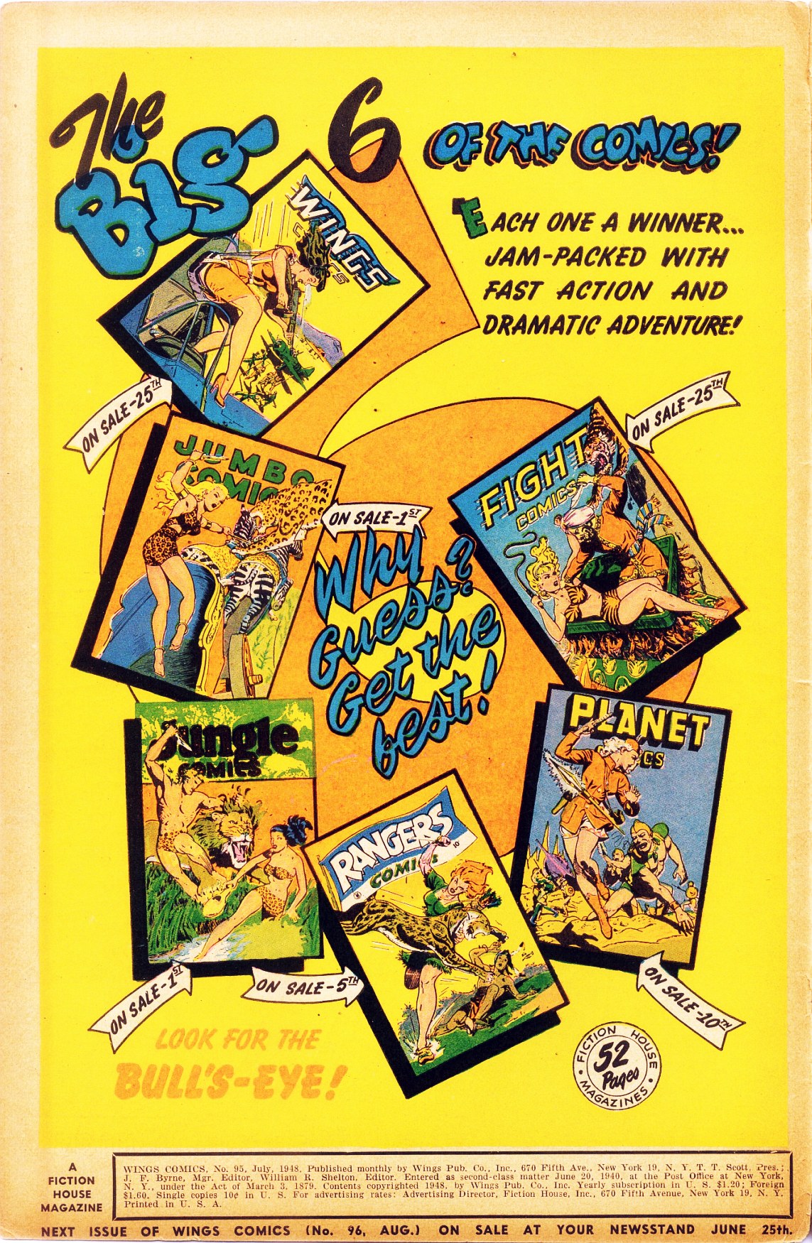 Read online Wings Comics comic -  Issue #95 - 2