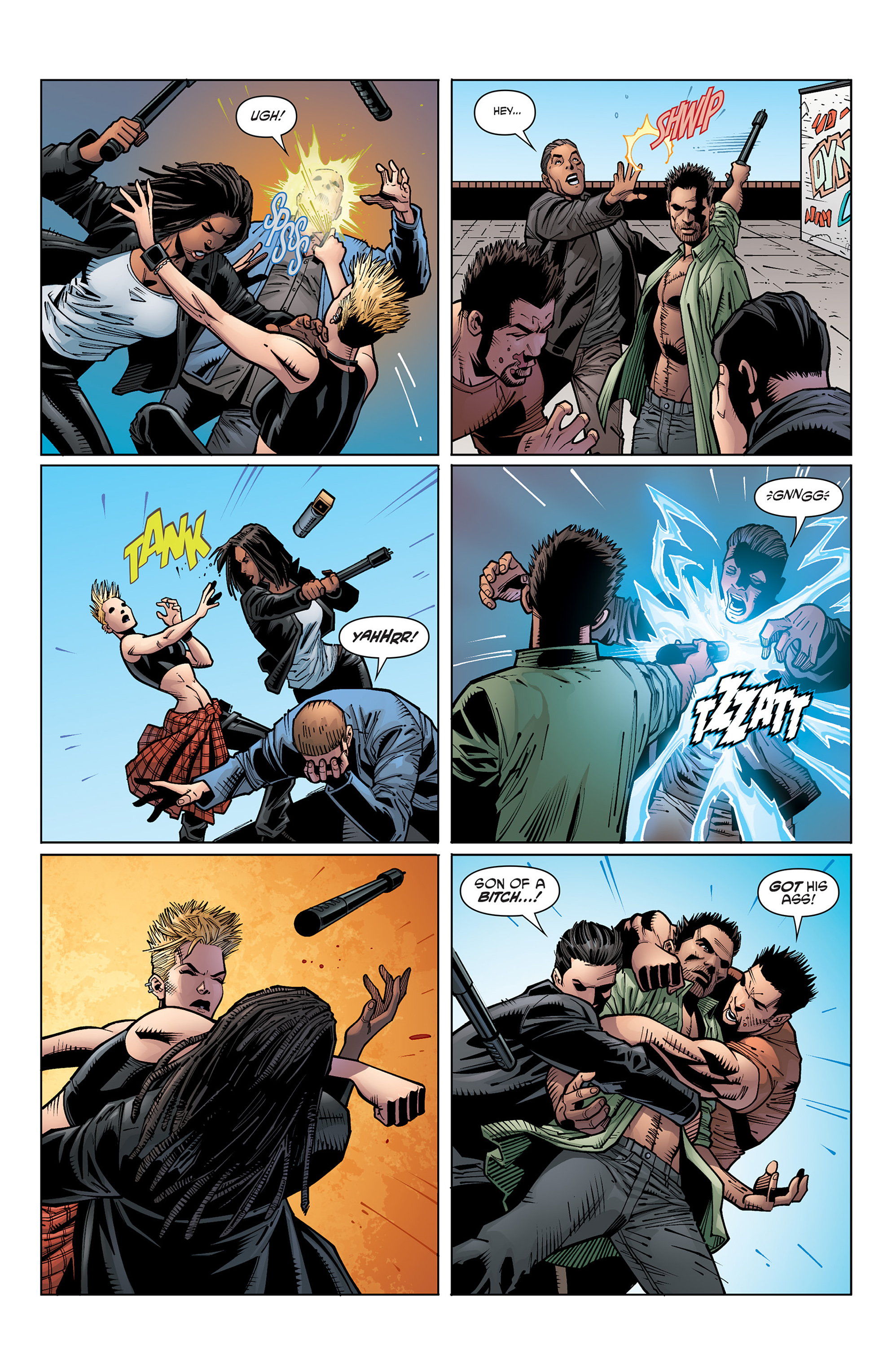 Read online Barb Wire (2015) comic -  Issue #7 - 9