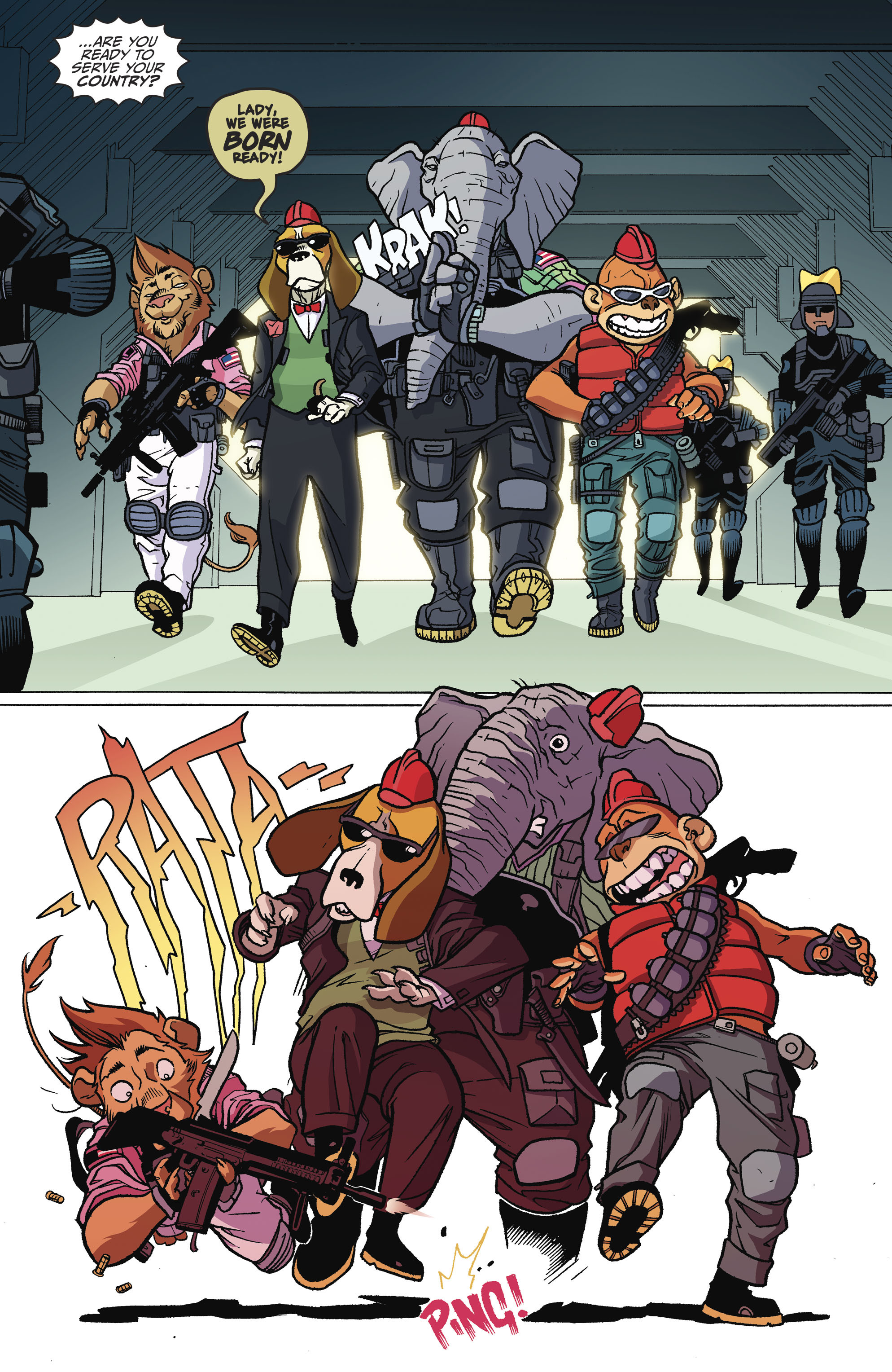 Read online Suicide Squad/Banana Splits Special comic -  Issue # Full - 16