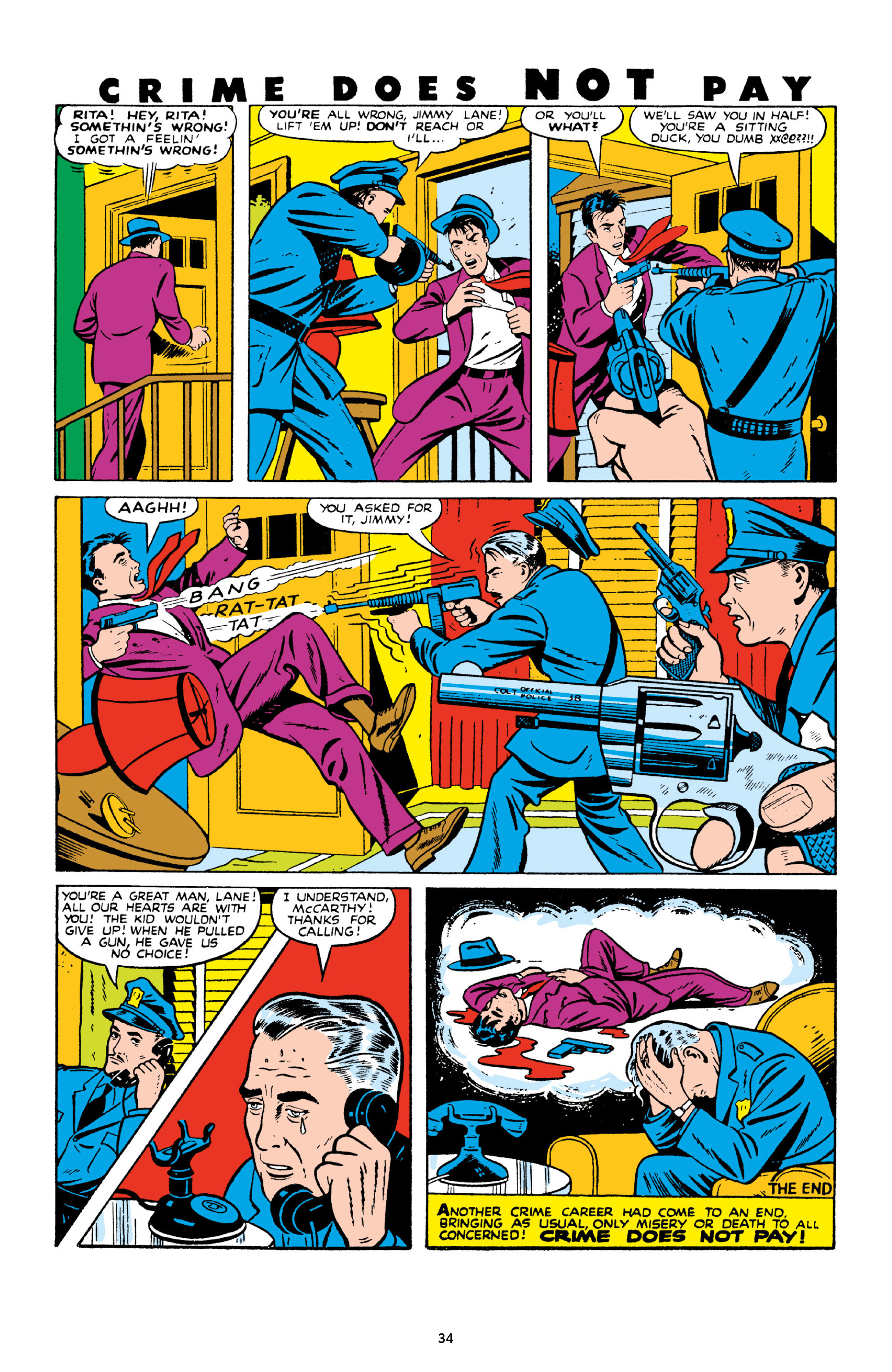 Read online Crime Does Not Pay Archives comic -  Issue # TPB 10 (Part 1) - 36