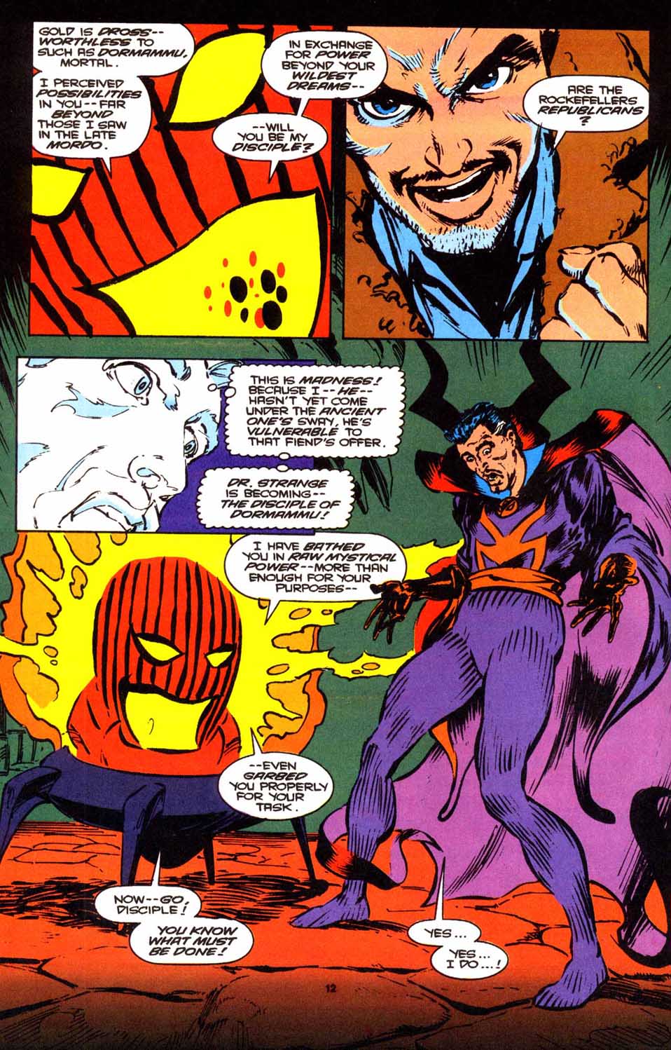 Read online Doctor Strange: Sorcerer Supreme comic -  Issue #55 - 10